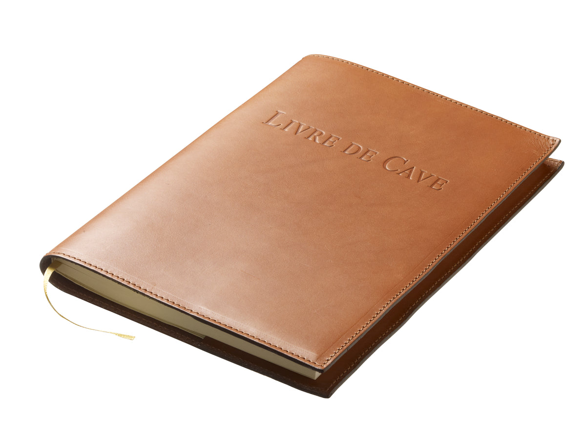 Leather-bound cellar book 160 pages