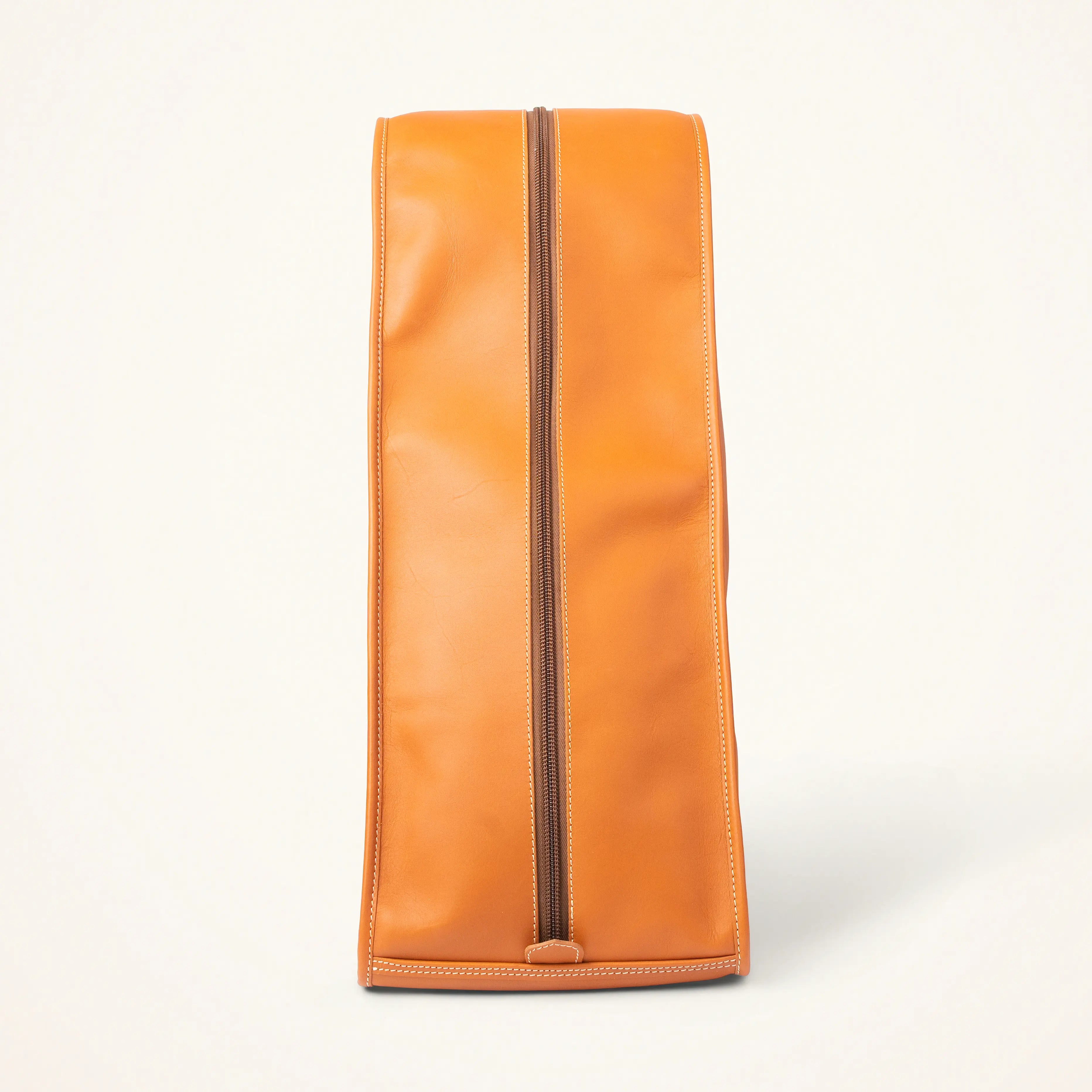 Leather boot bag
