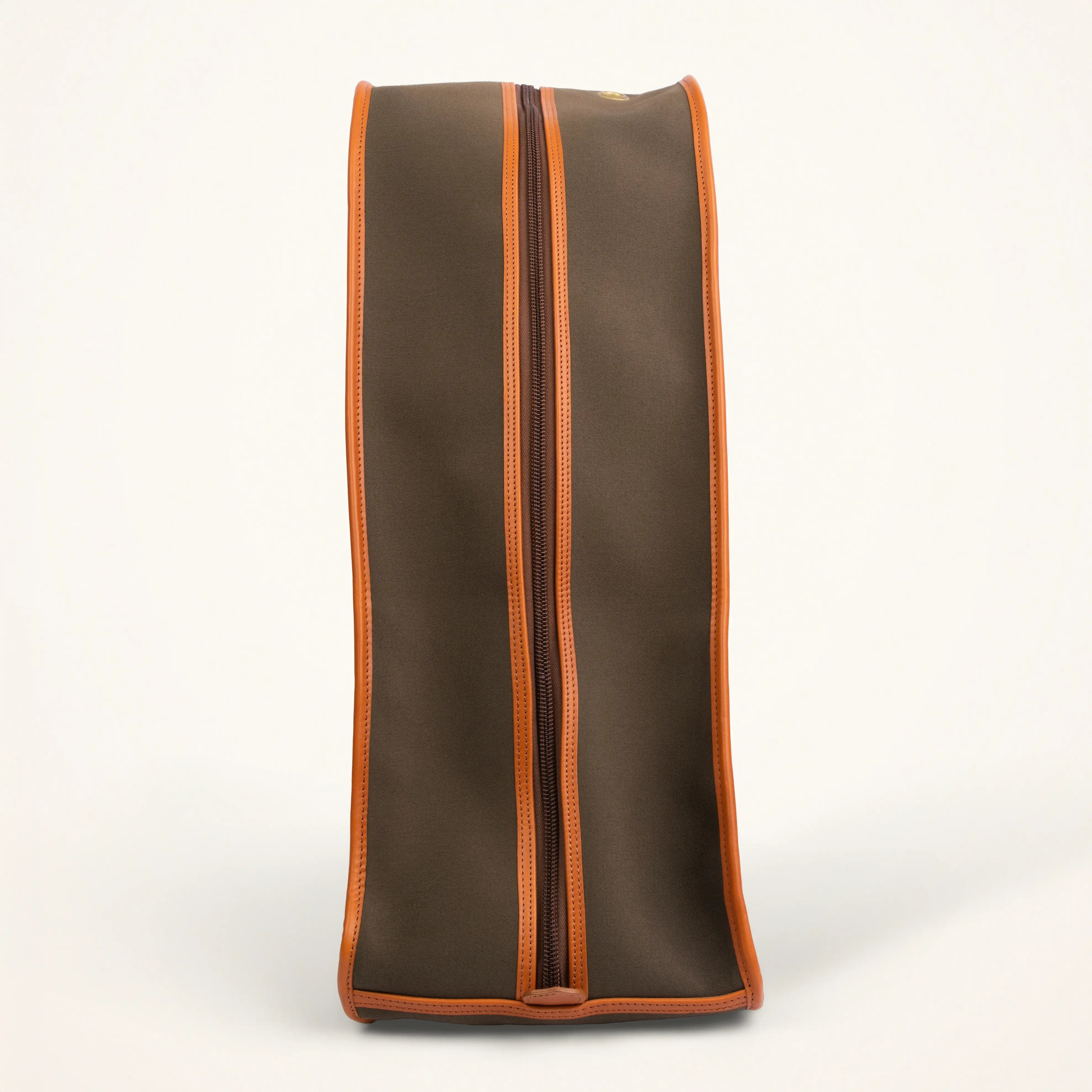 Leather boot bag