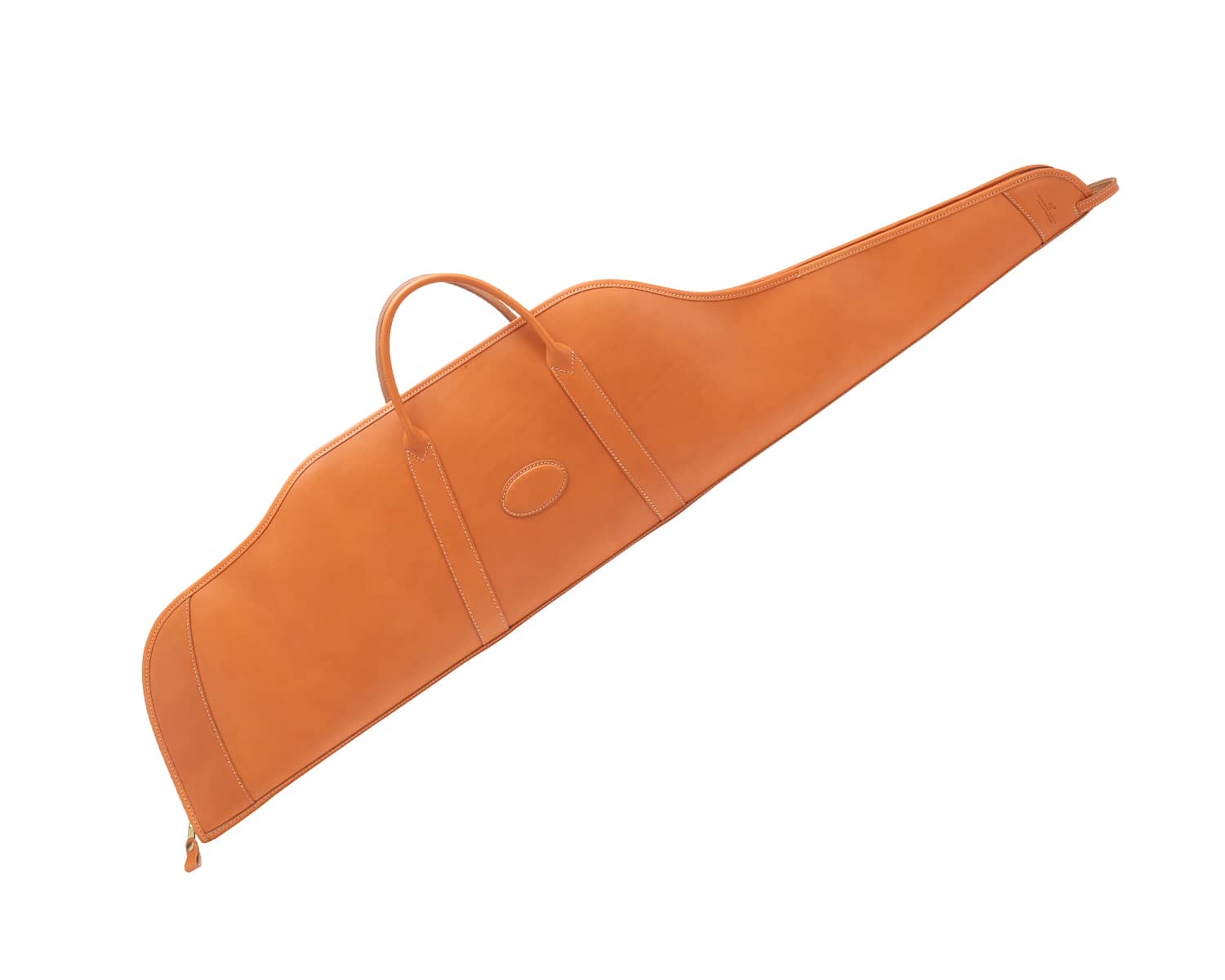 Fourreau carabine R8 cuir lisse Antique Naturel