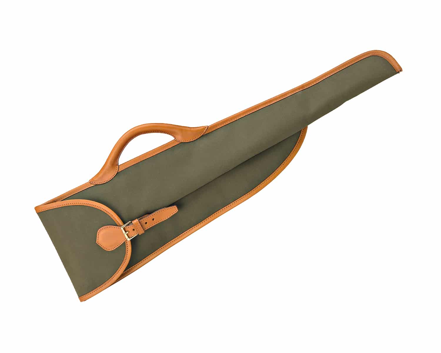 Fourreau fusil démonté toile ou cuir embout plat doublé