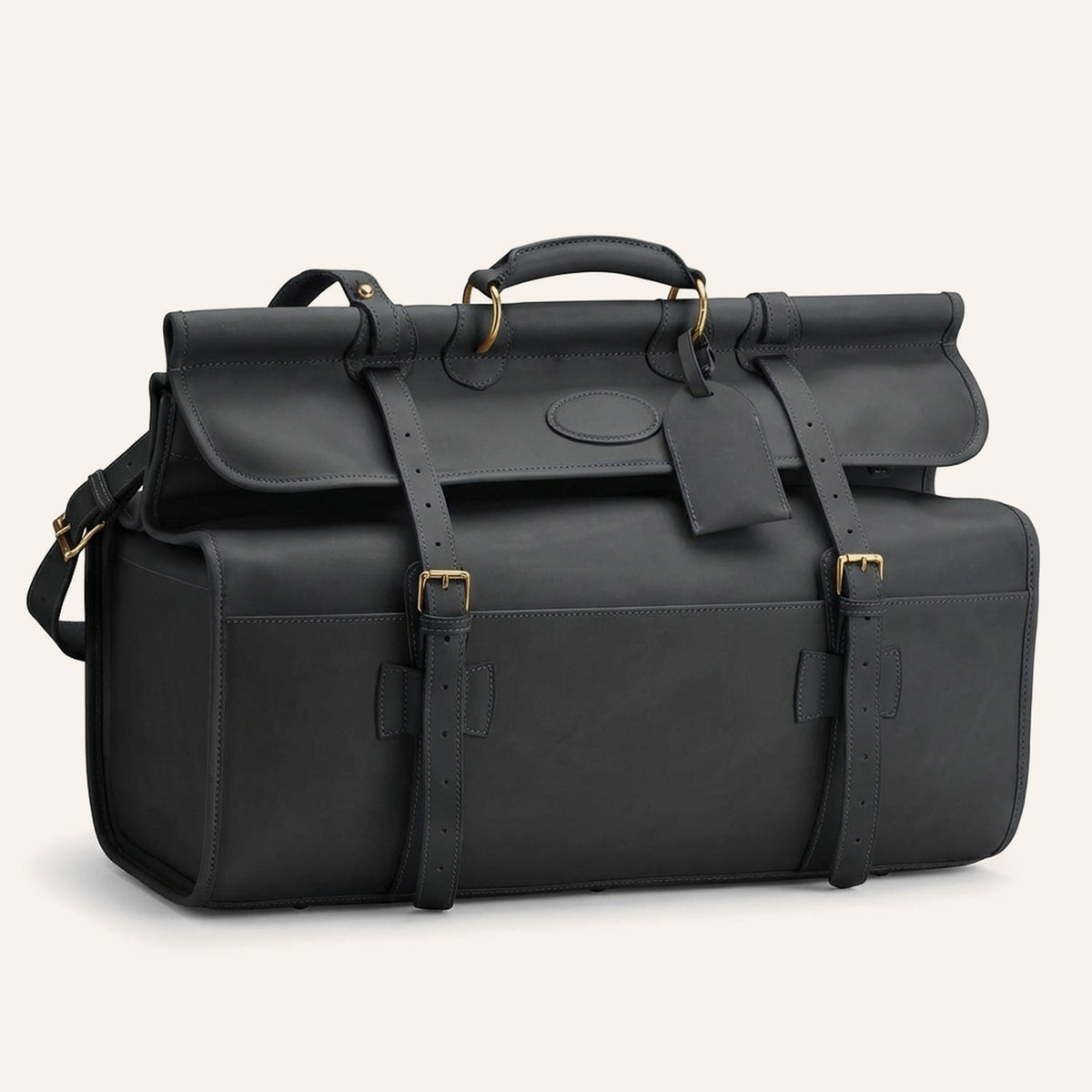 Cuir lisse Antique Noir
