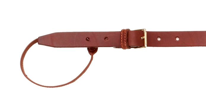 Bretelle lasso en cuir 2.5 cm