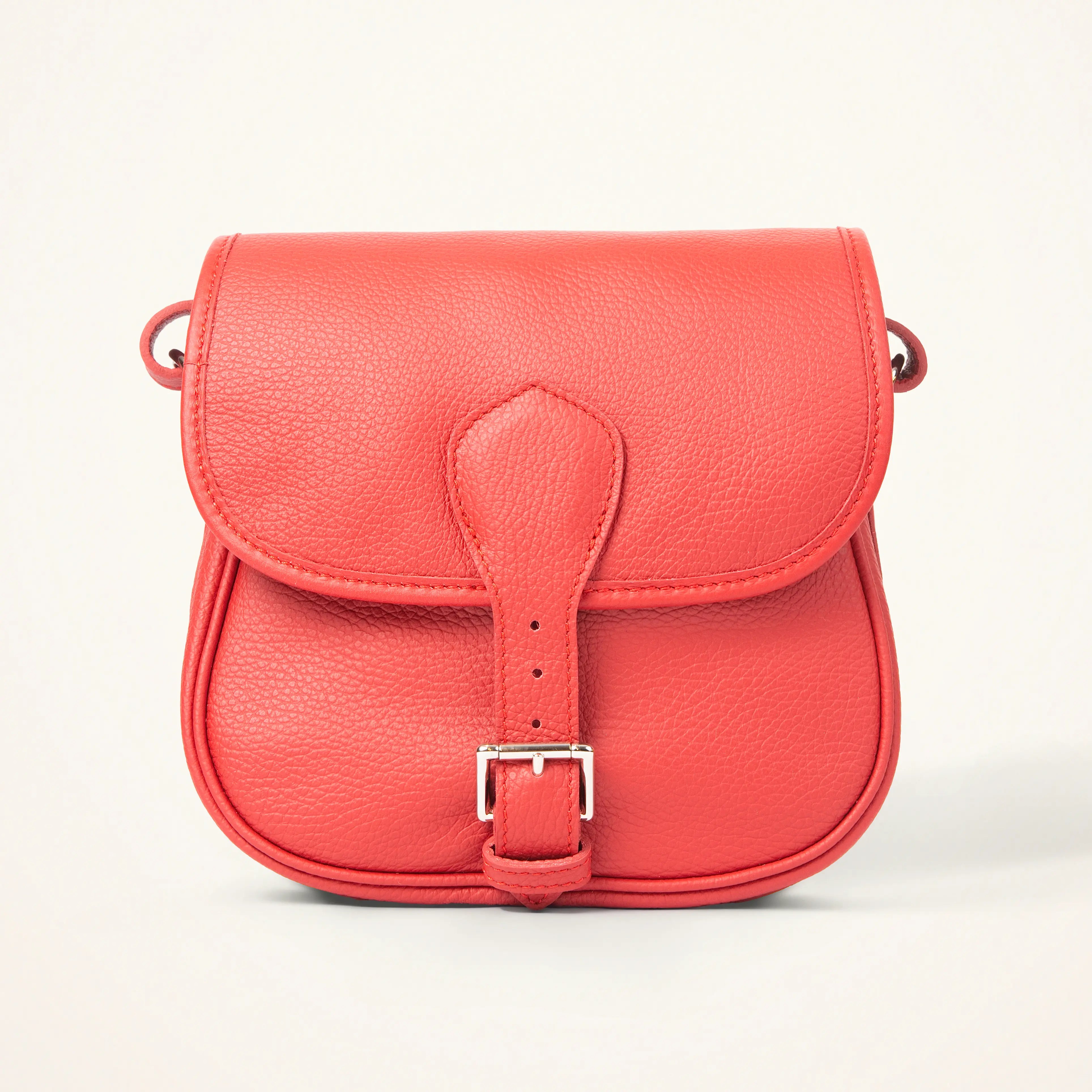Violette leather handbag