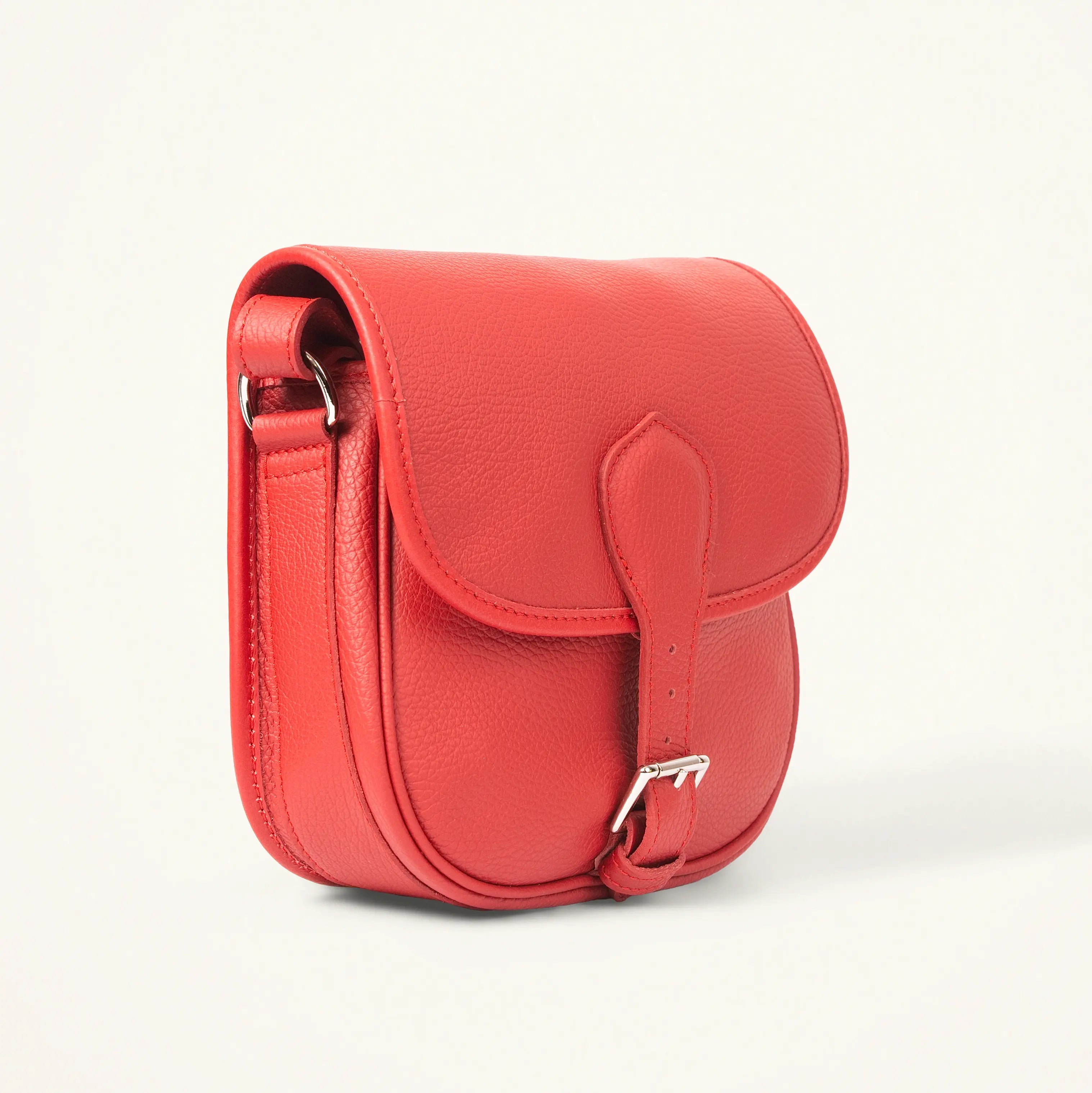 Violette leather handbag