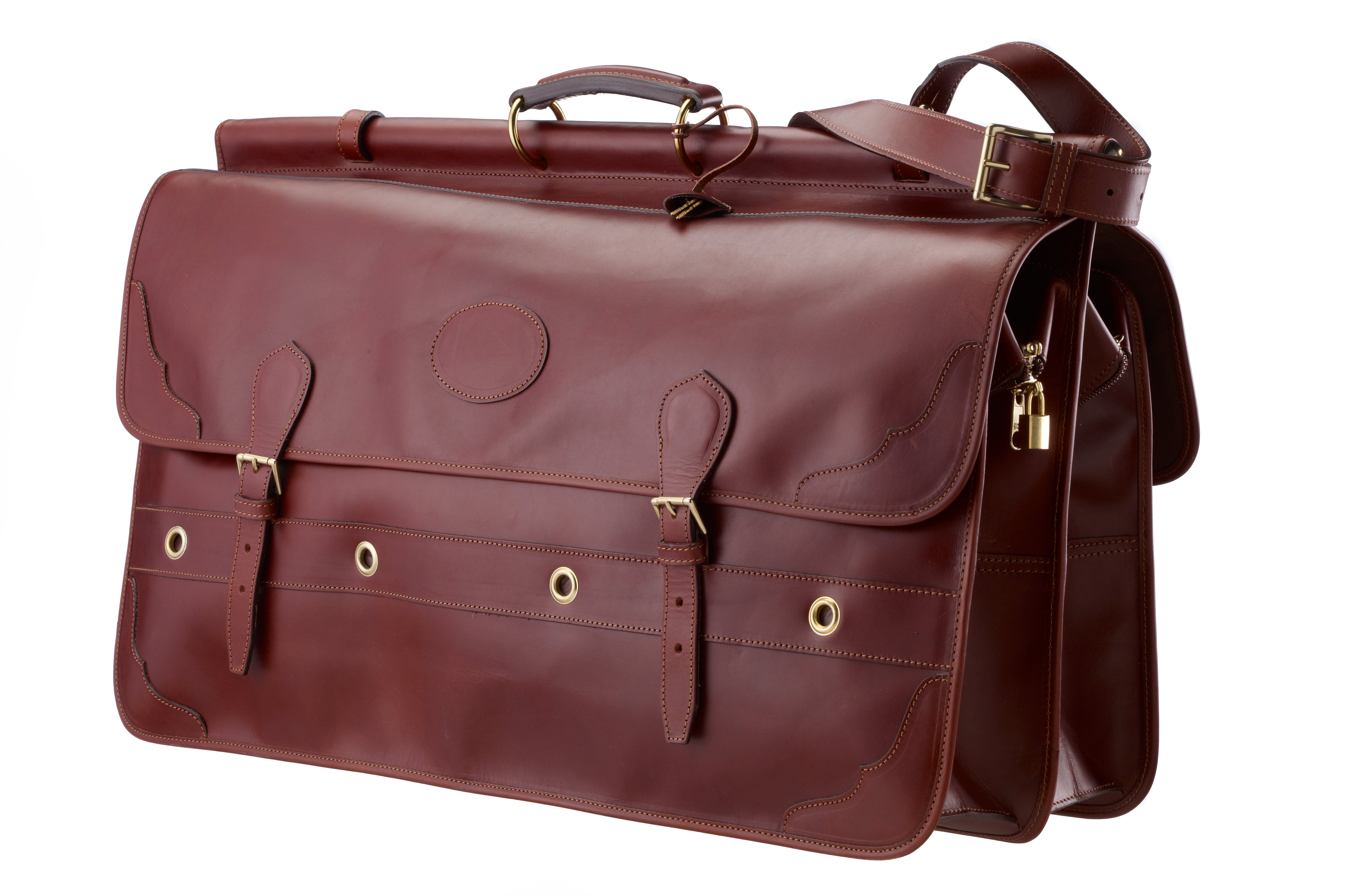 Sac de battue 3 soufflets en cuir