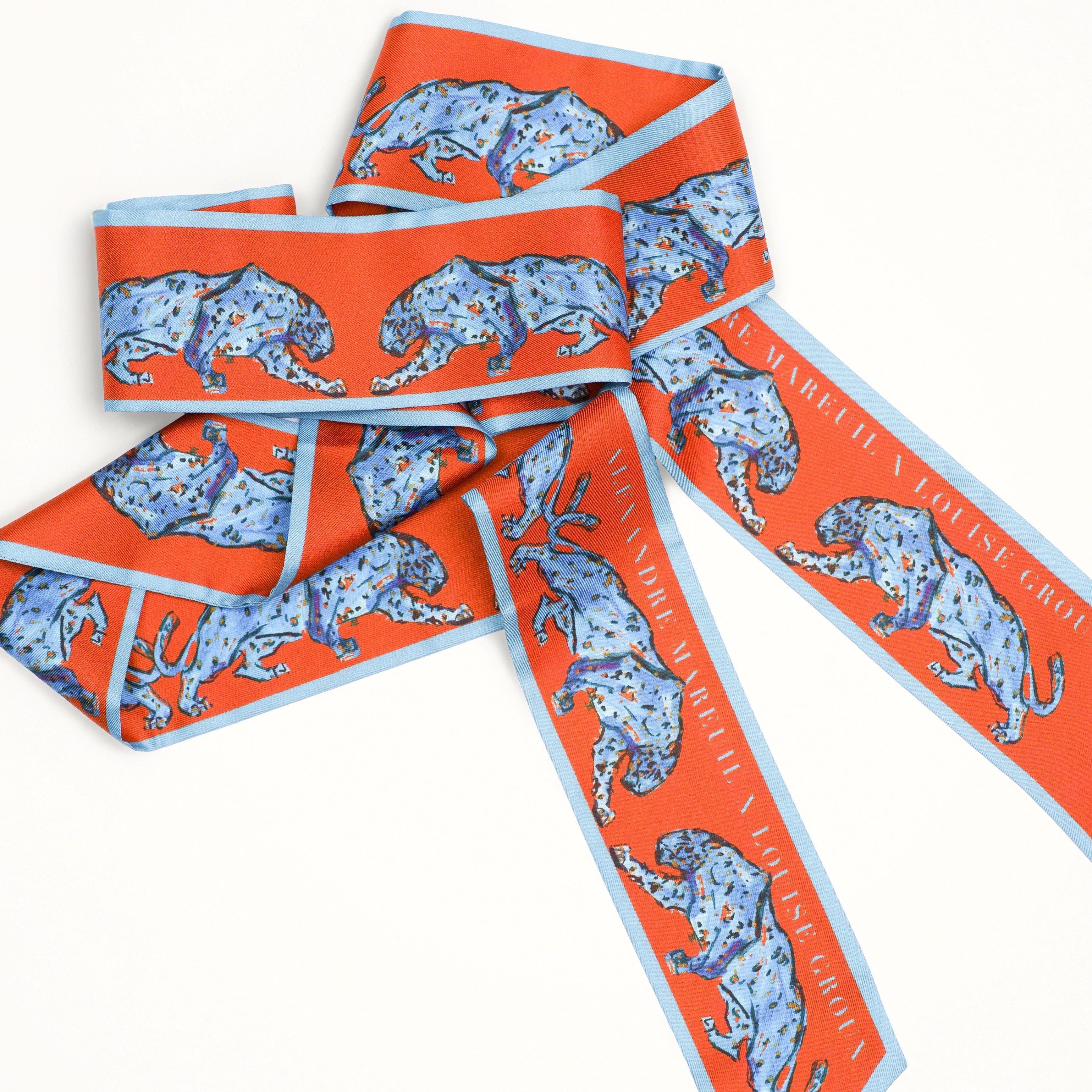 Bandeau version twilly 172 x 6 cm