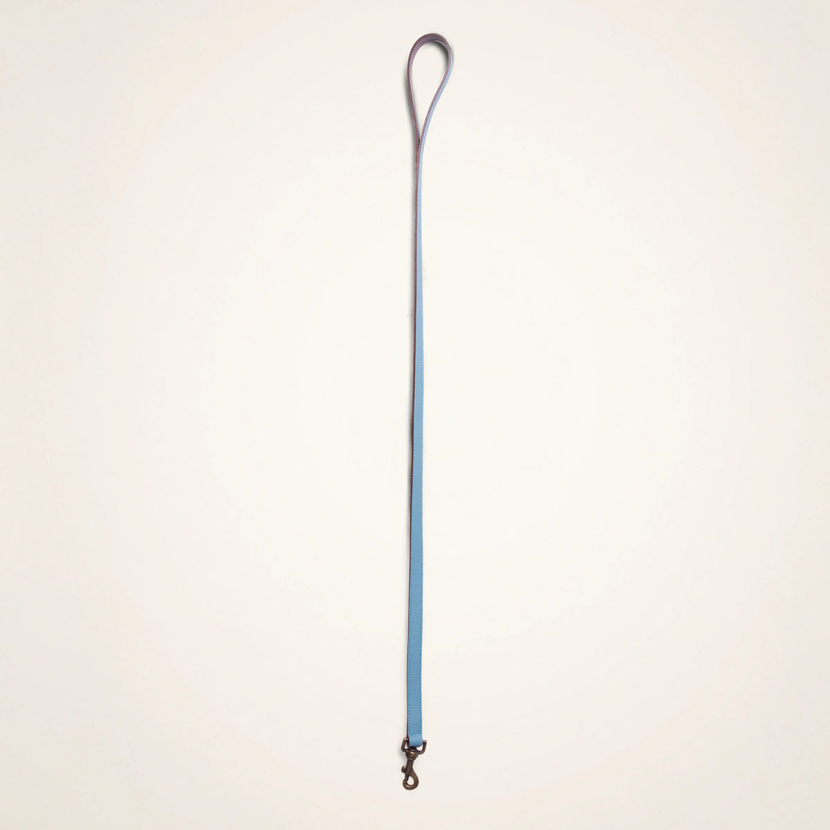 Correa de cuero de 95 cm con mosquetón