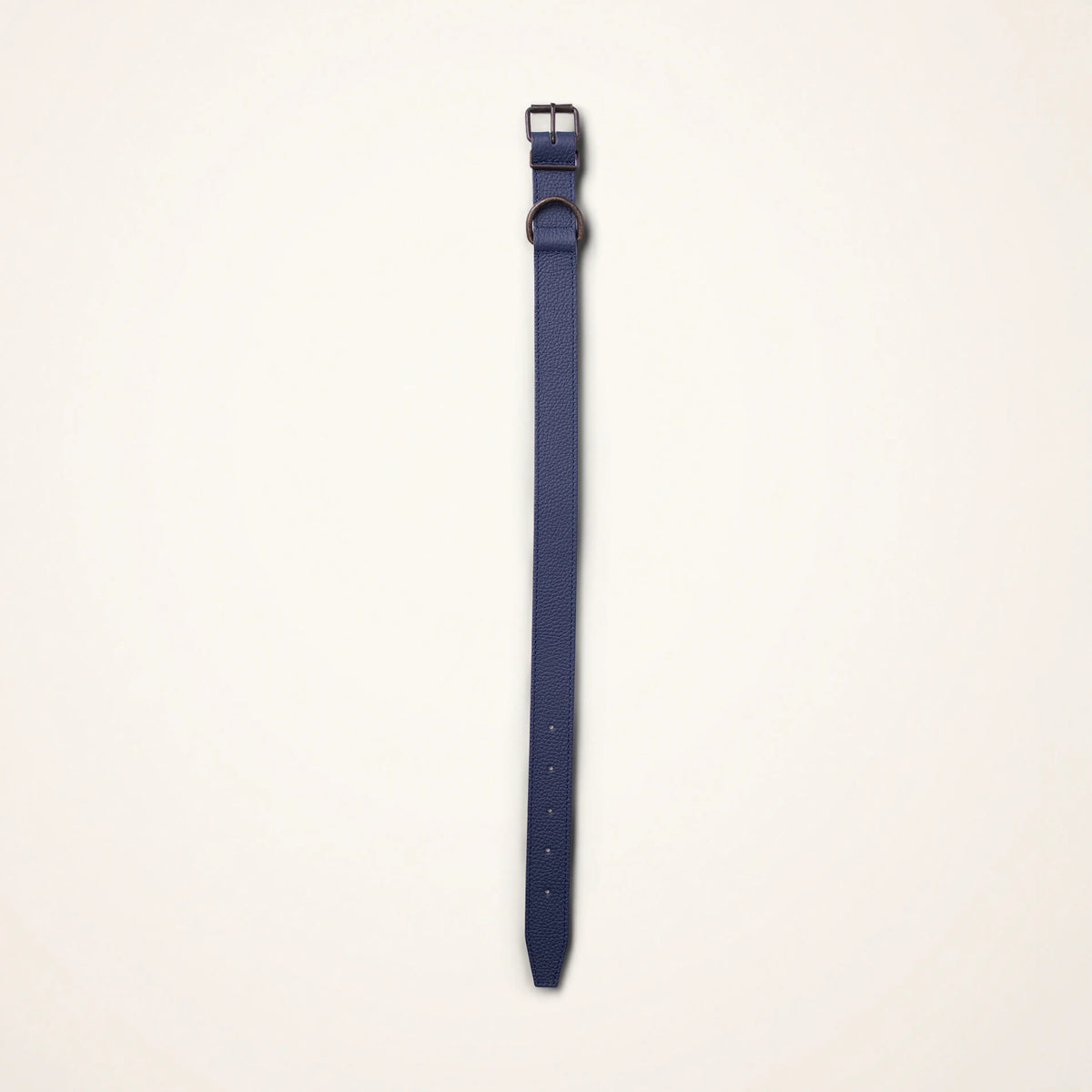 Collier cuir pour chien doublé 40 cm