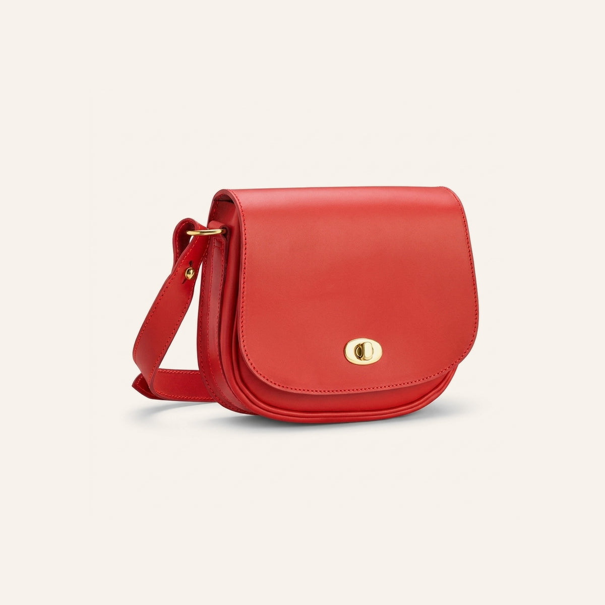 Cuir lisse Antique Rouge
