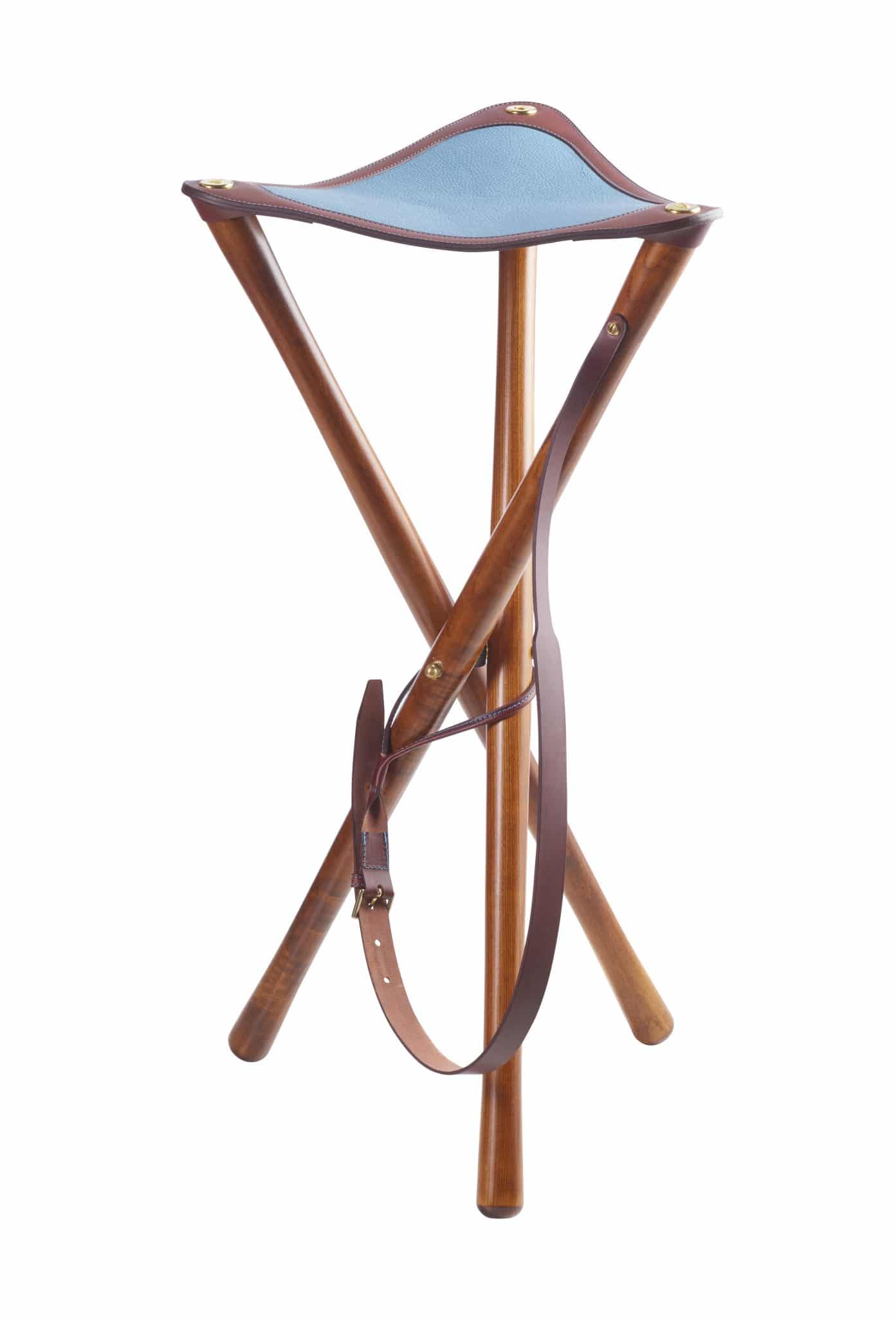 Trépied en cuir