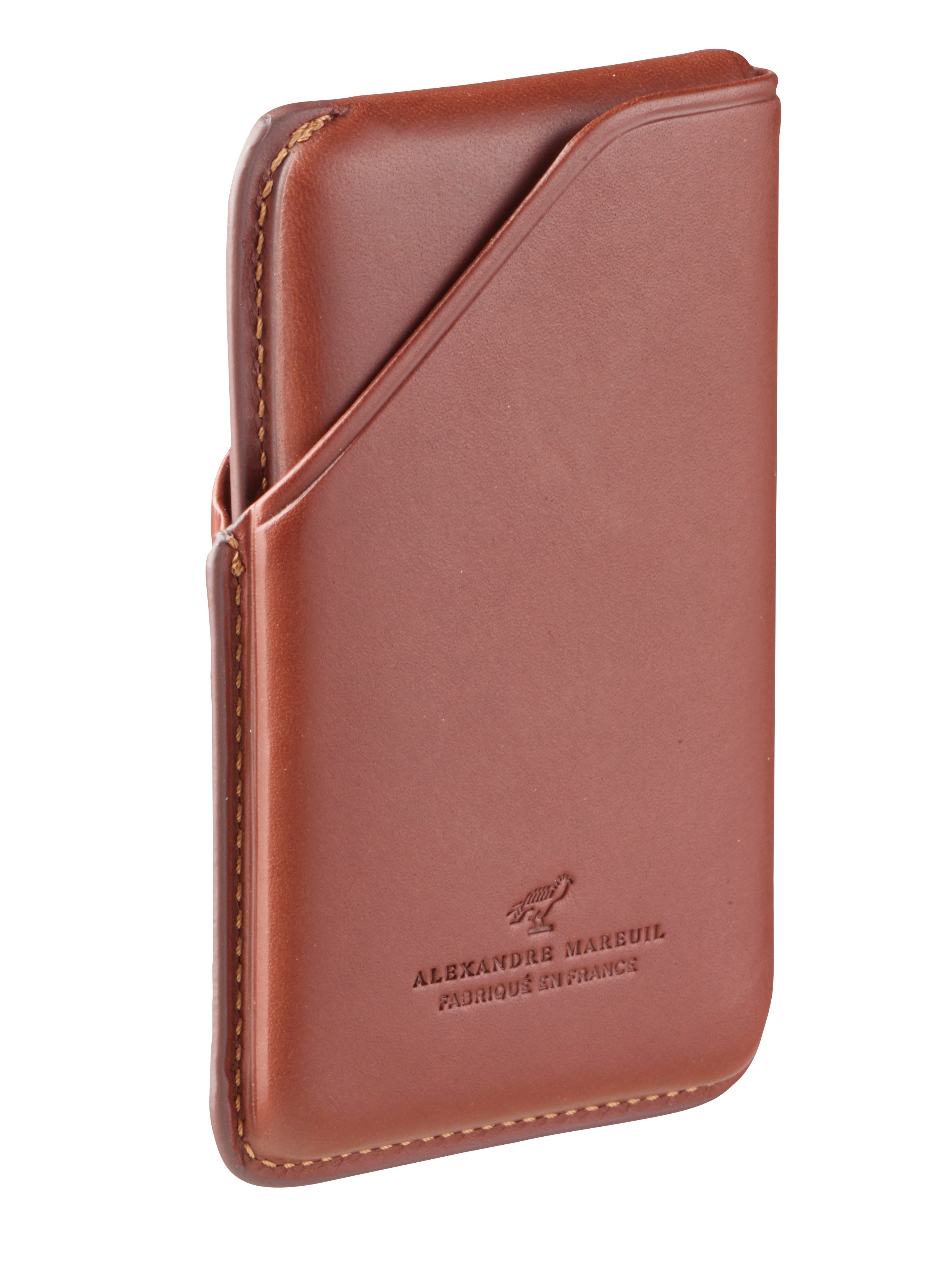 Porte-cartes cuir jusqu'à 8 cartes