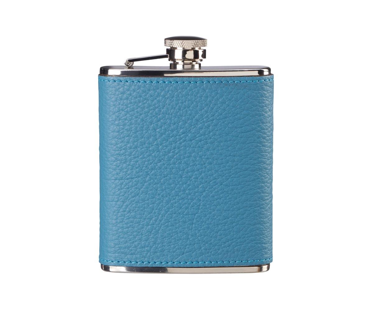 Flasque de poche gainé cuir 200 ml