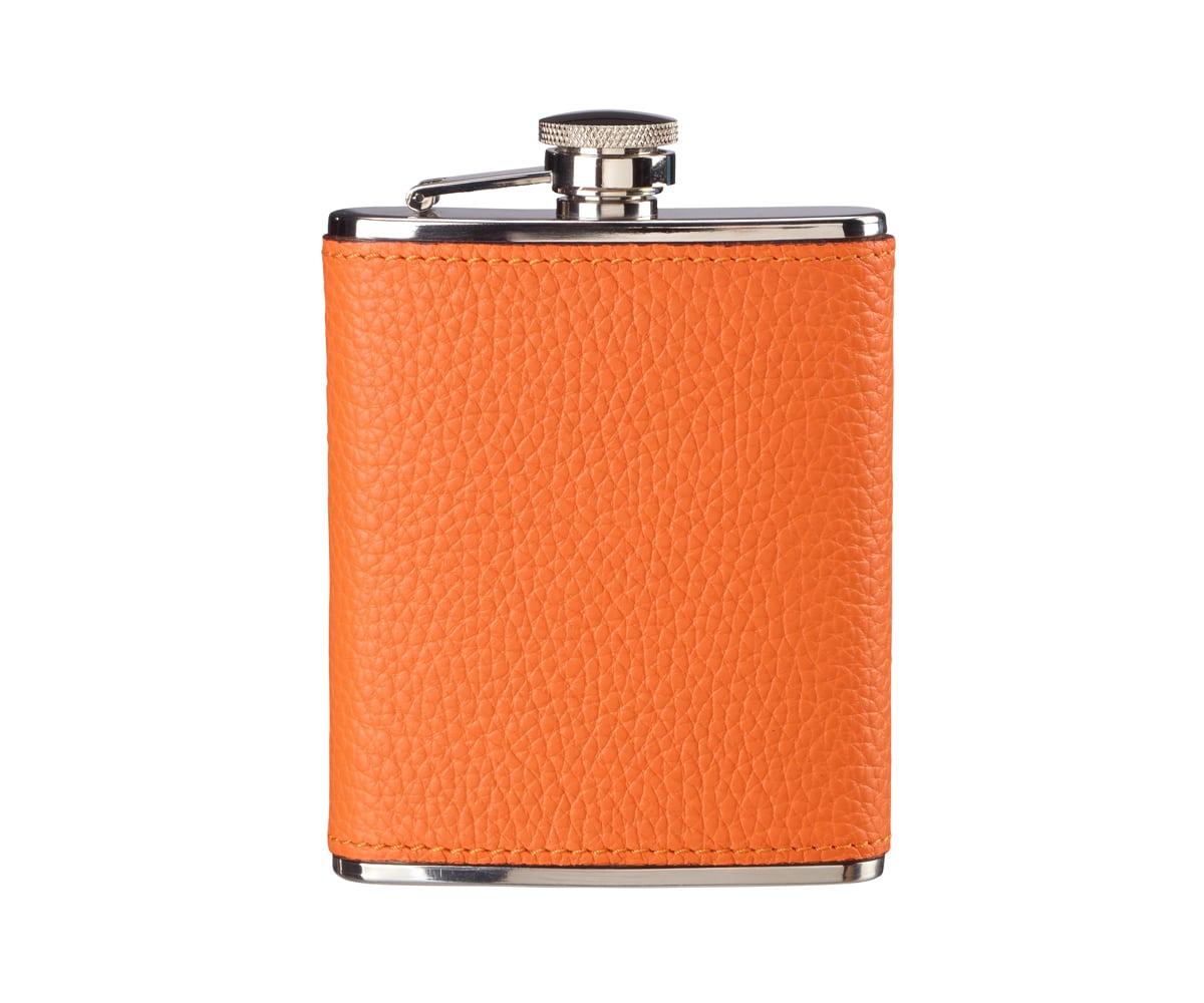 Flasque de poche gainé cuir 200 ml