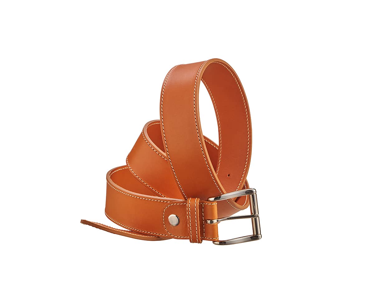 Ceinture réglable 4 cm nickel