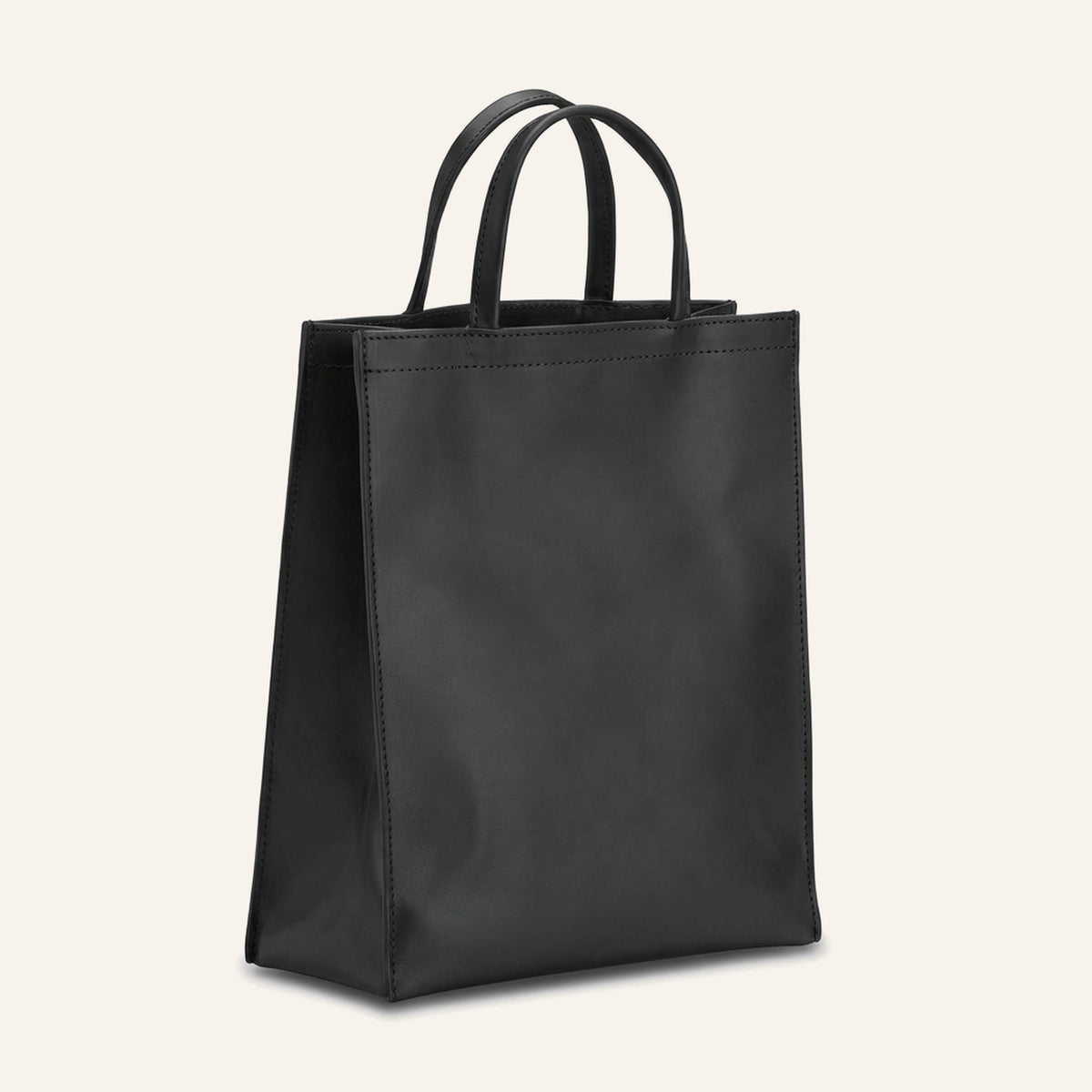 Cuir lisse Antique Noir
