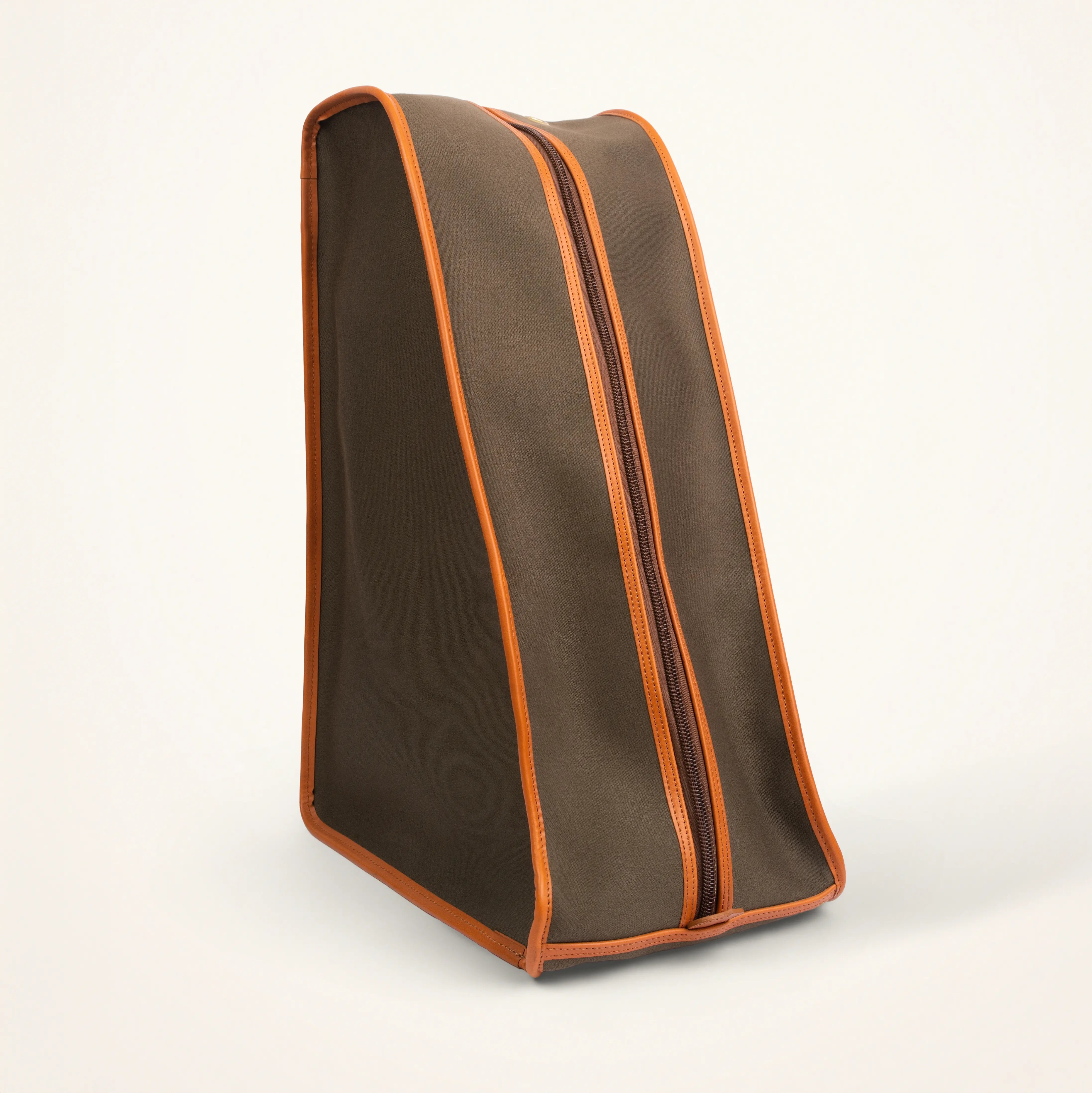 Leather boot bag