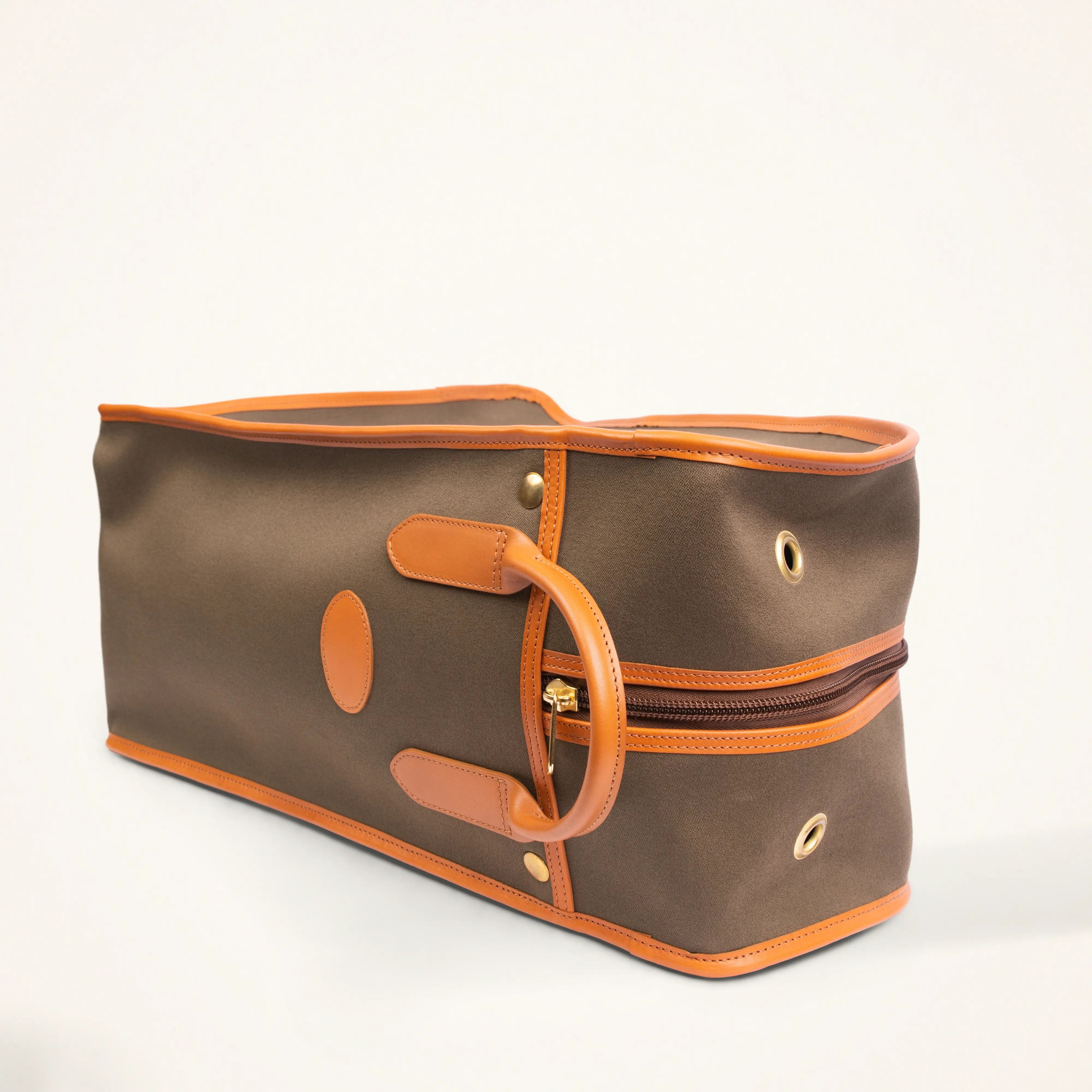 Leather boot bag