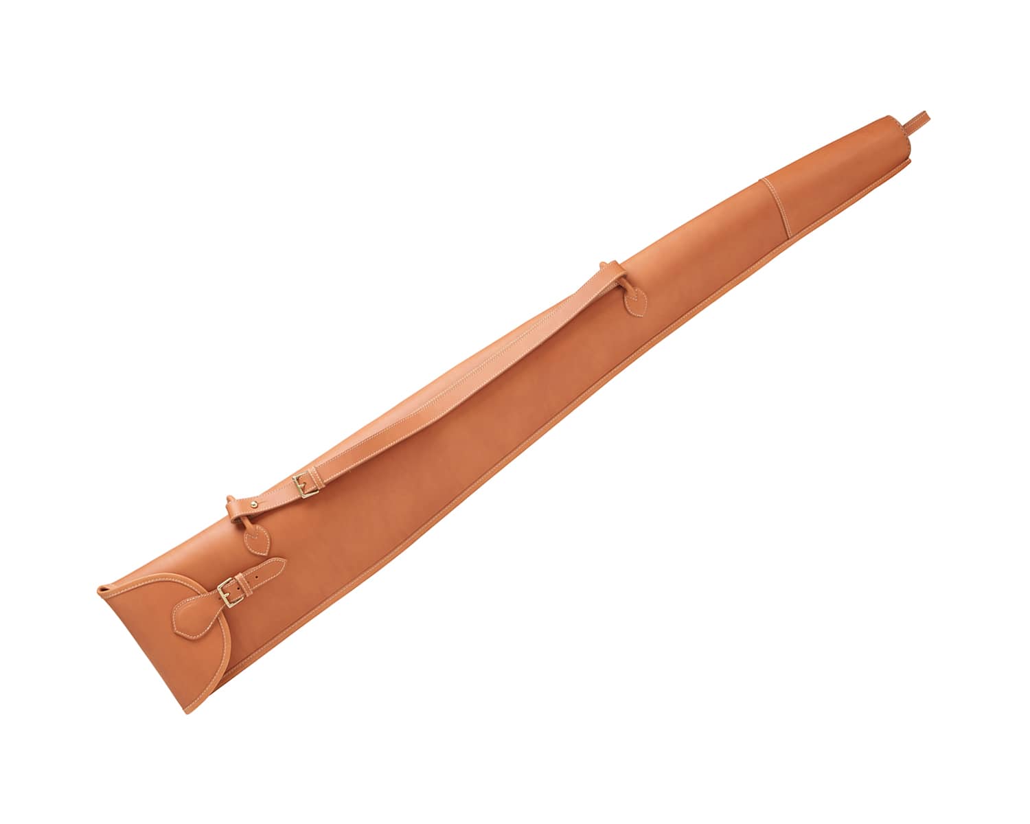 Fourreau fusil cuir lisse Antique Naturel