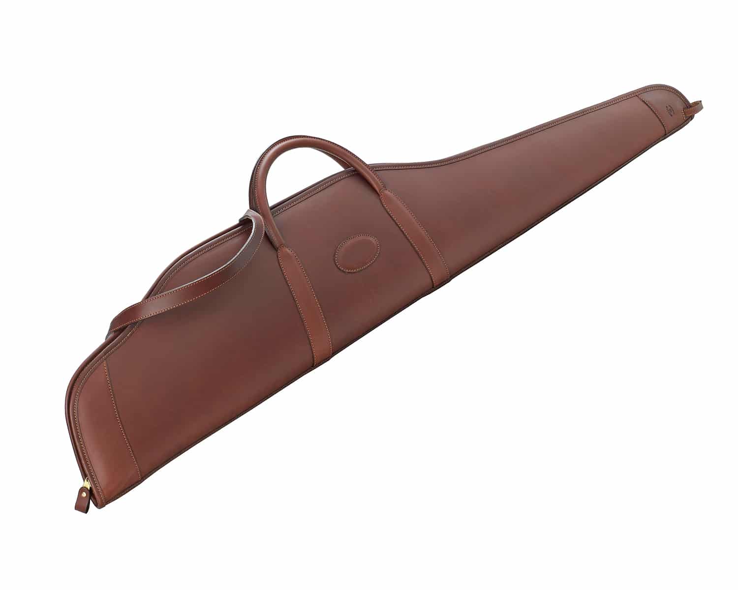Fourreau carabine toile ou cuir doublé avec fermeture éclair pour lunette montée