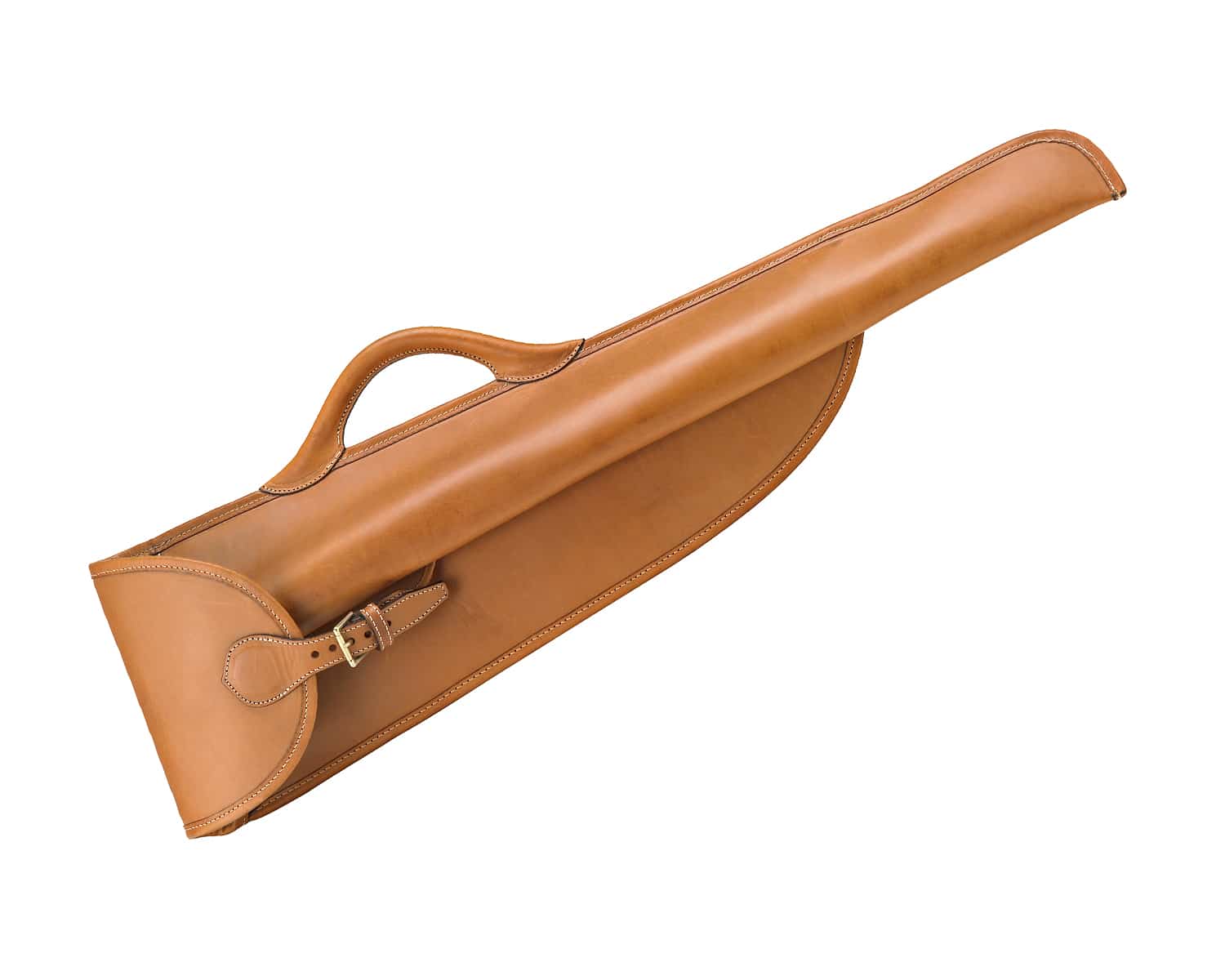 Fourreau fusil démonté toile ou cuir embout plat doublé