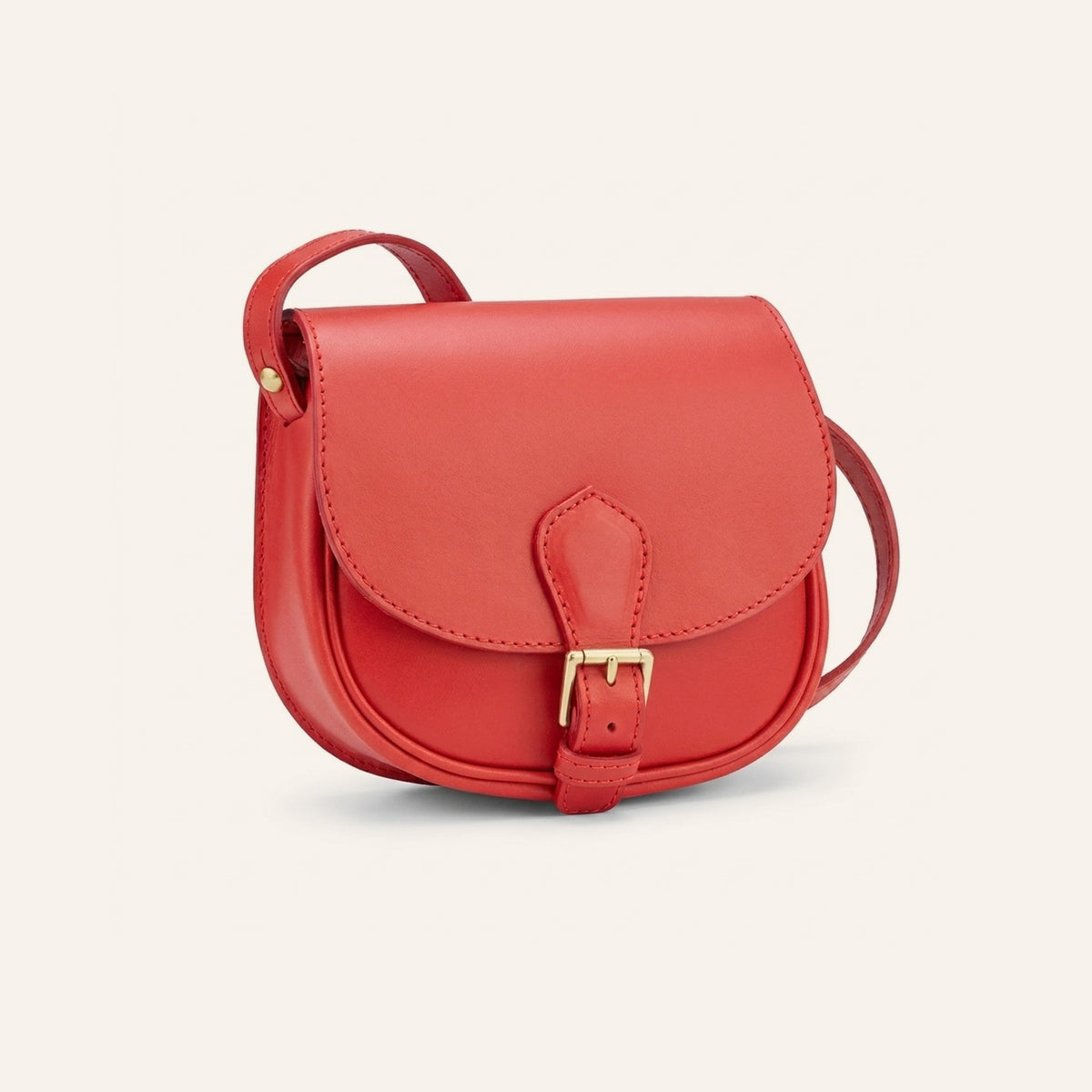 Cuir lisse Antique Rouge