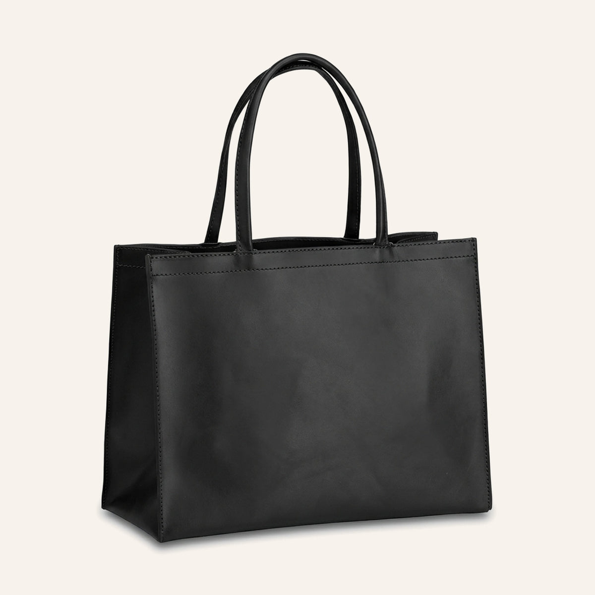 Cuir lisse Antique Noir