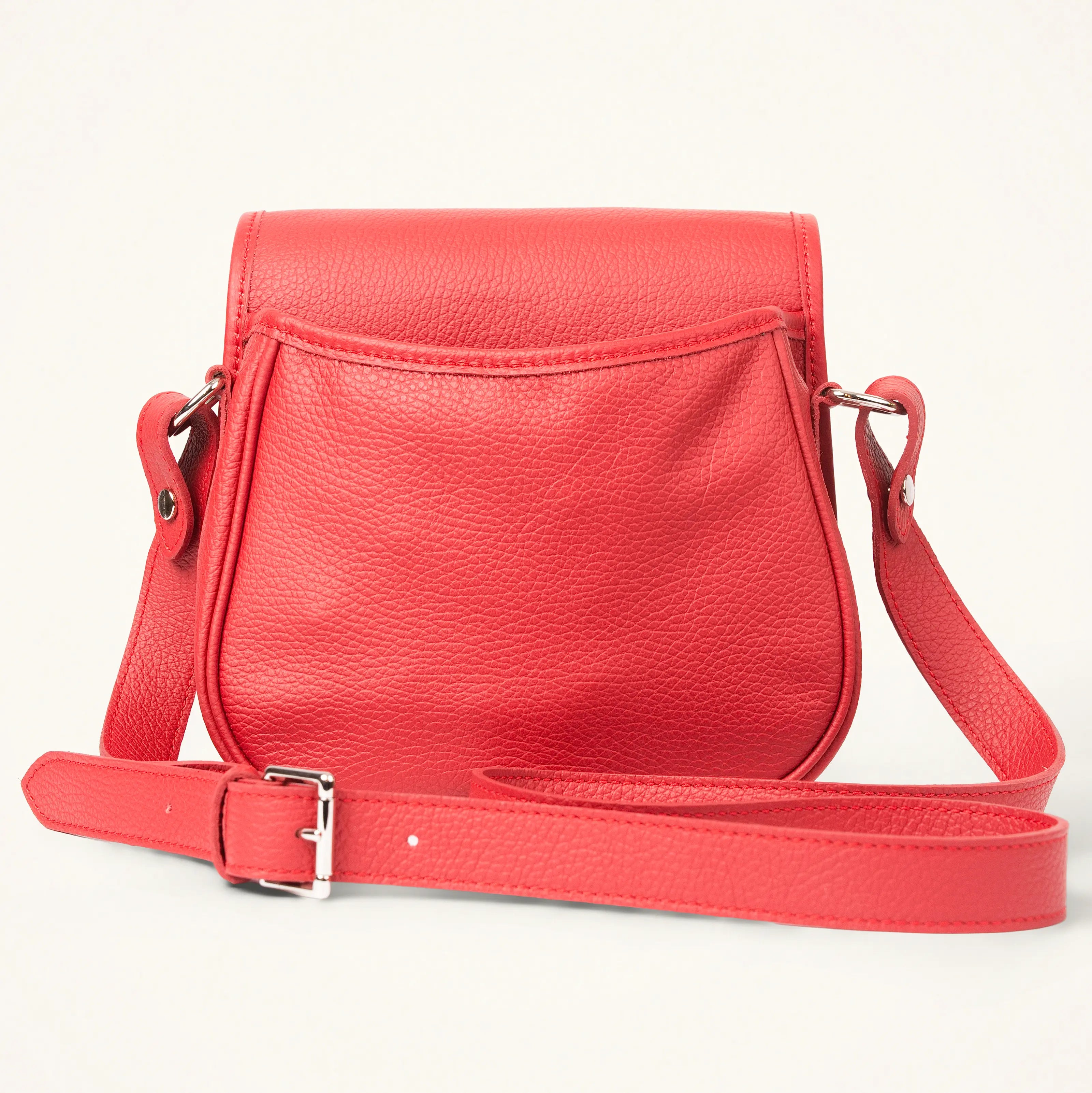 Violette leather handbag