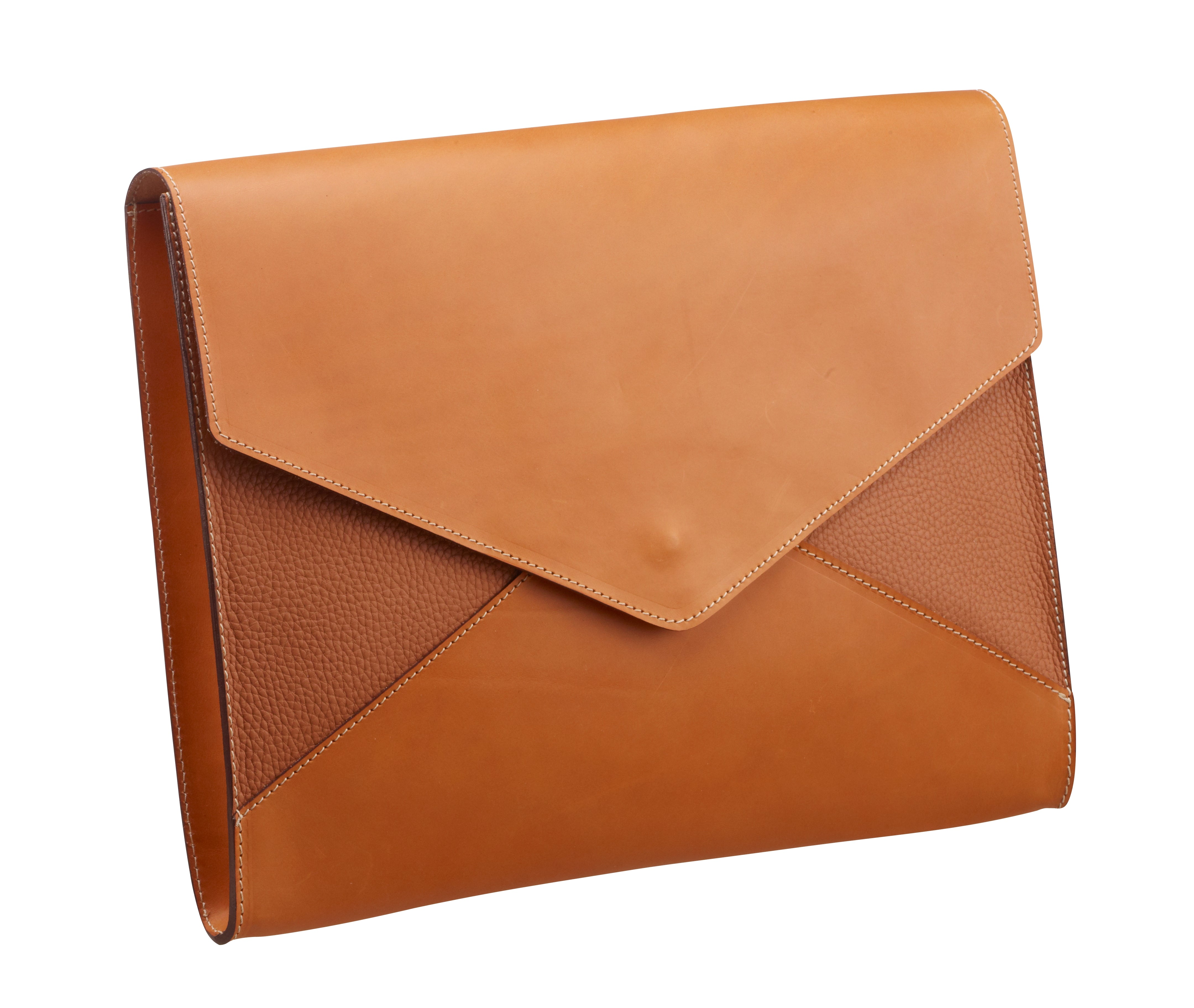 Pochette cuir format enveloppe A4