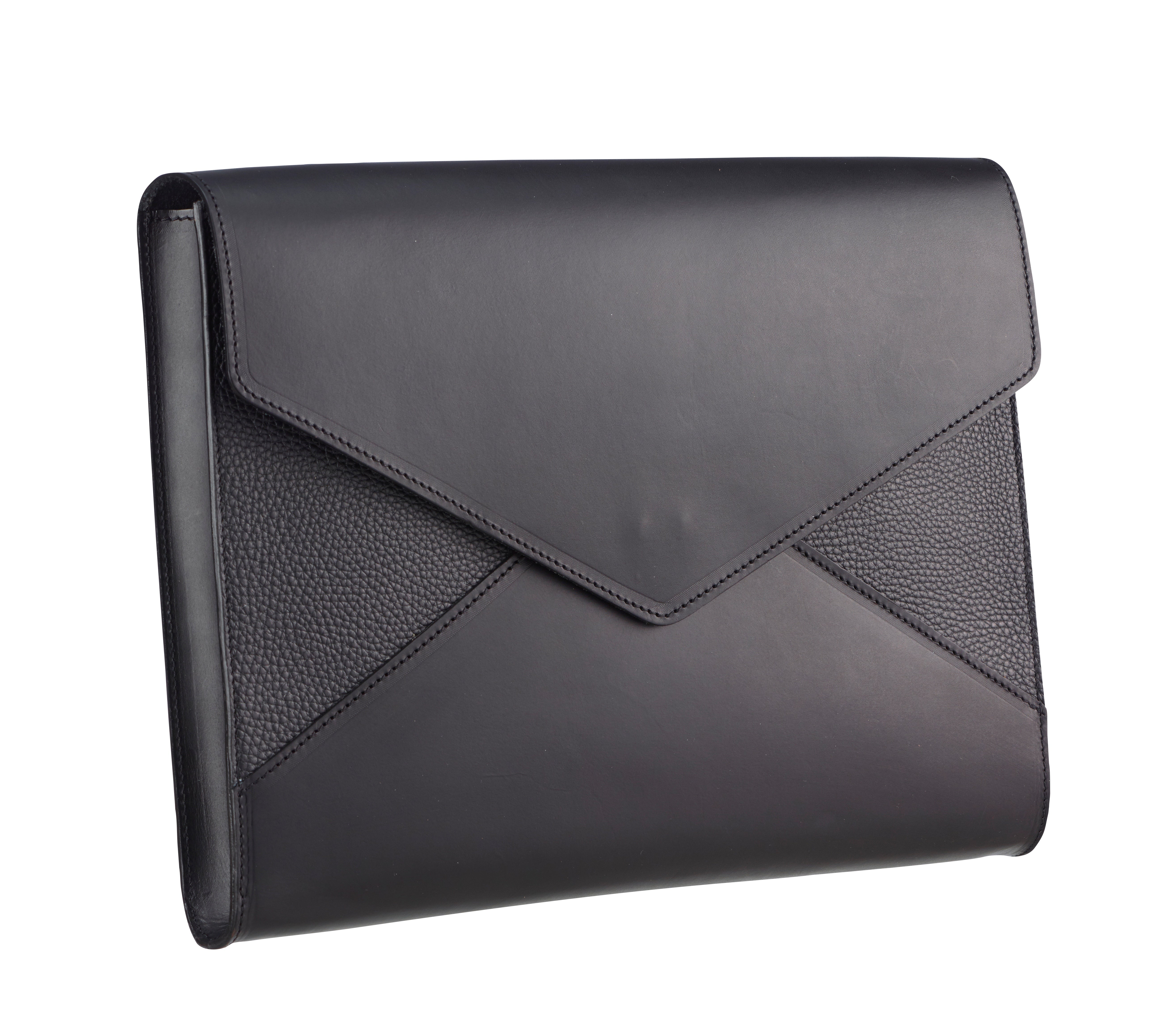 Pochette cuir format enveloppe A4