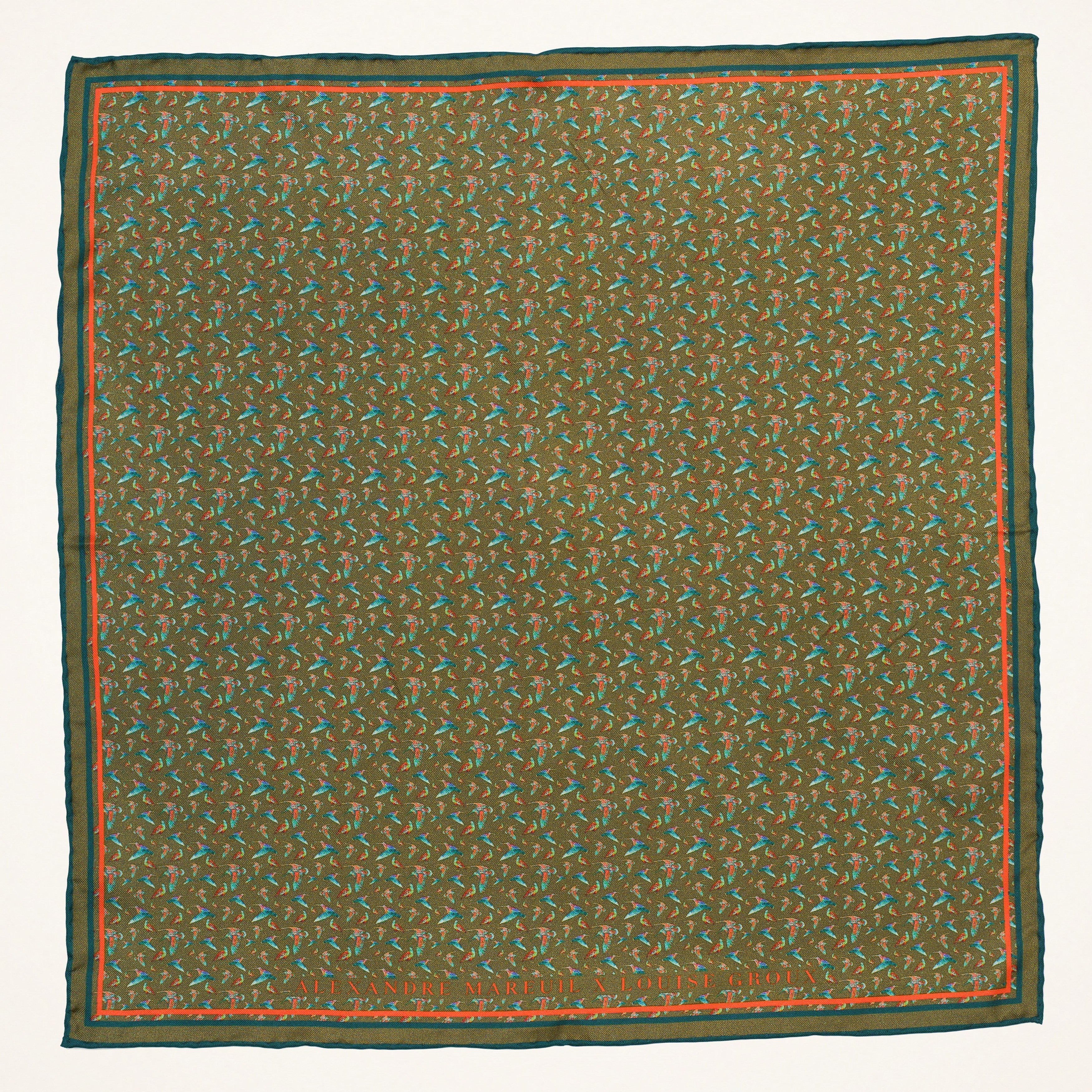 Foulard soie carré 40 cm