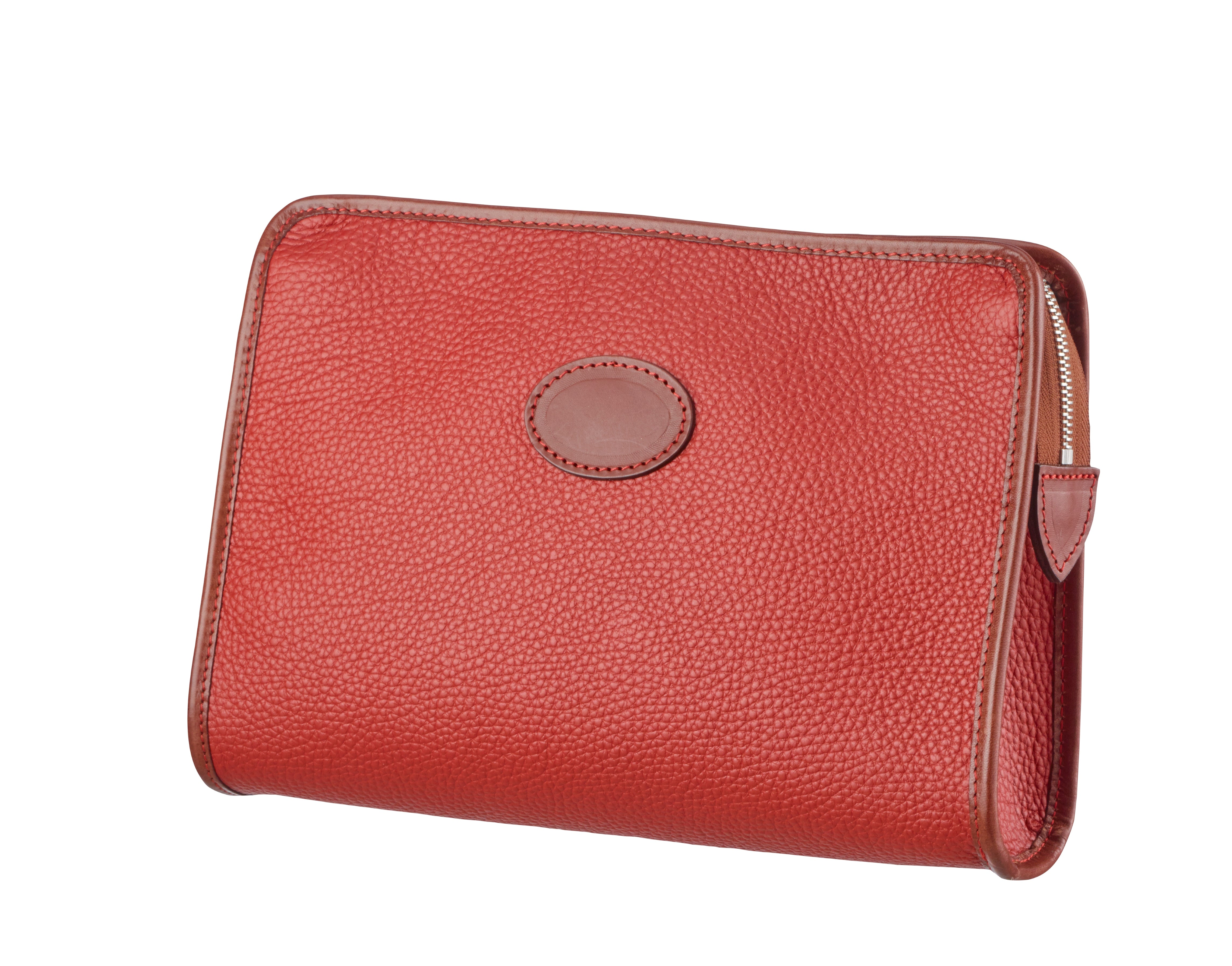 Trousse de toilette en cuir