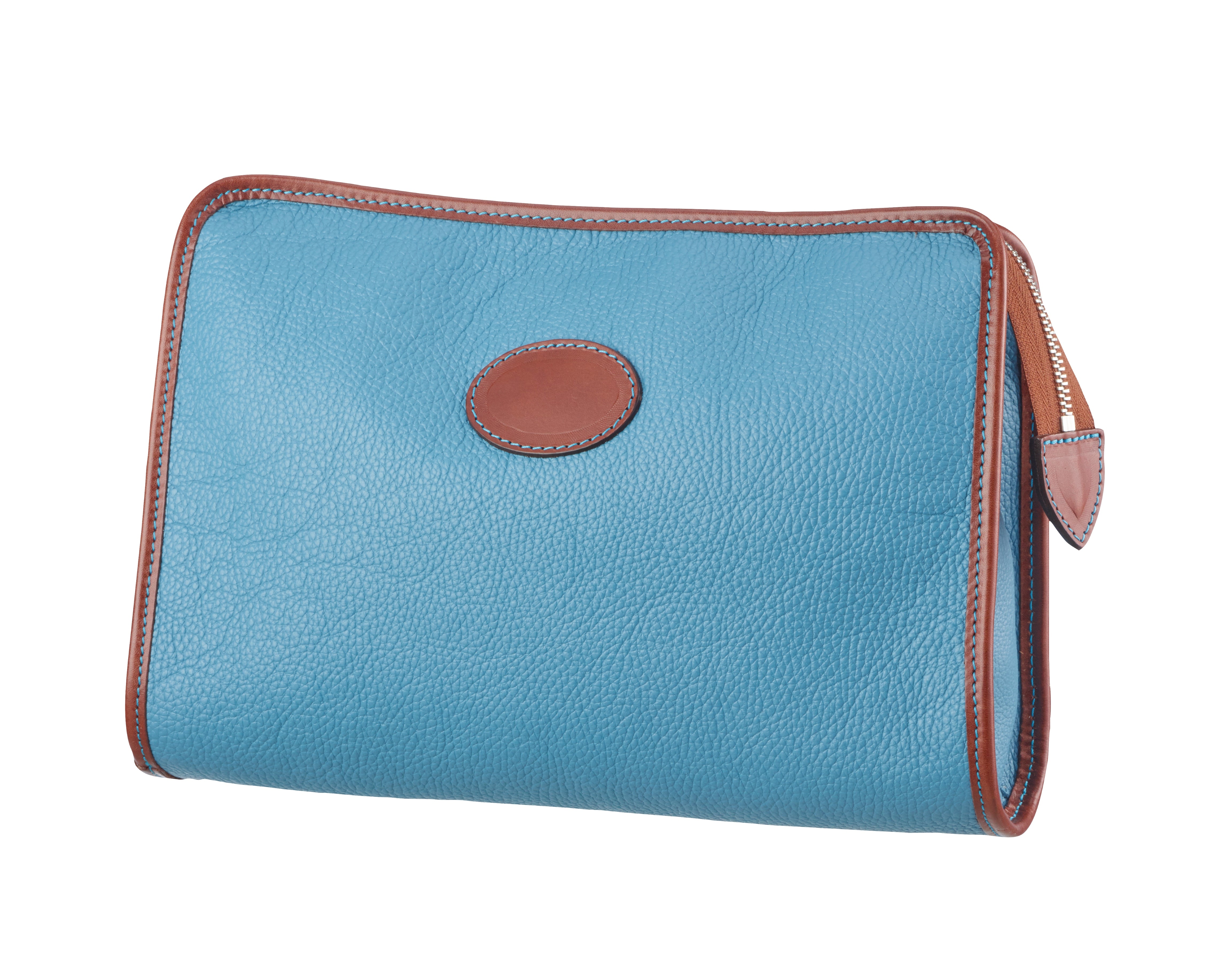 Trousse de toilette en cuir