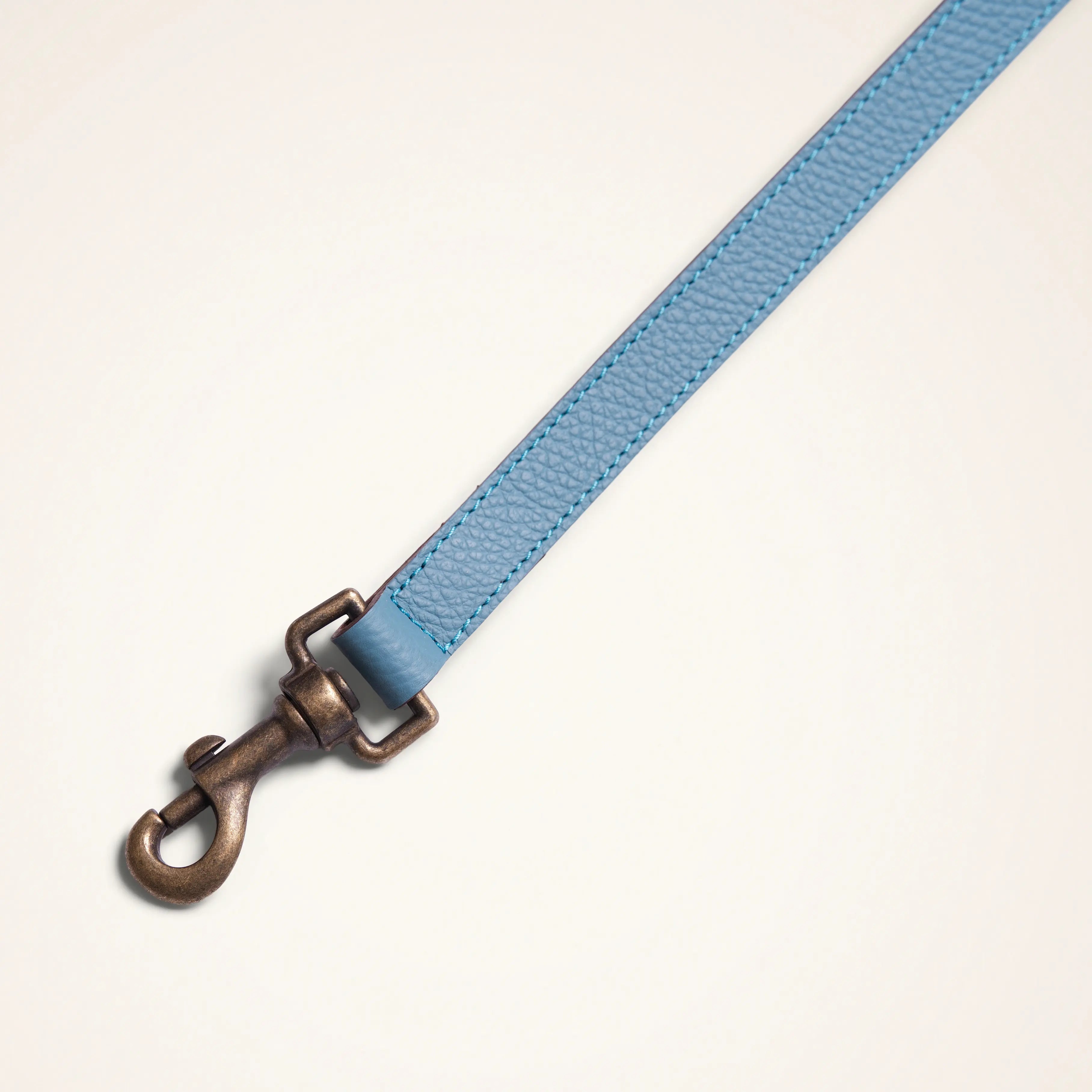 Laisse cuir 95 cm avec mousqueton