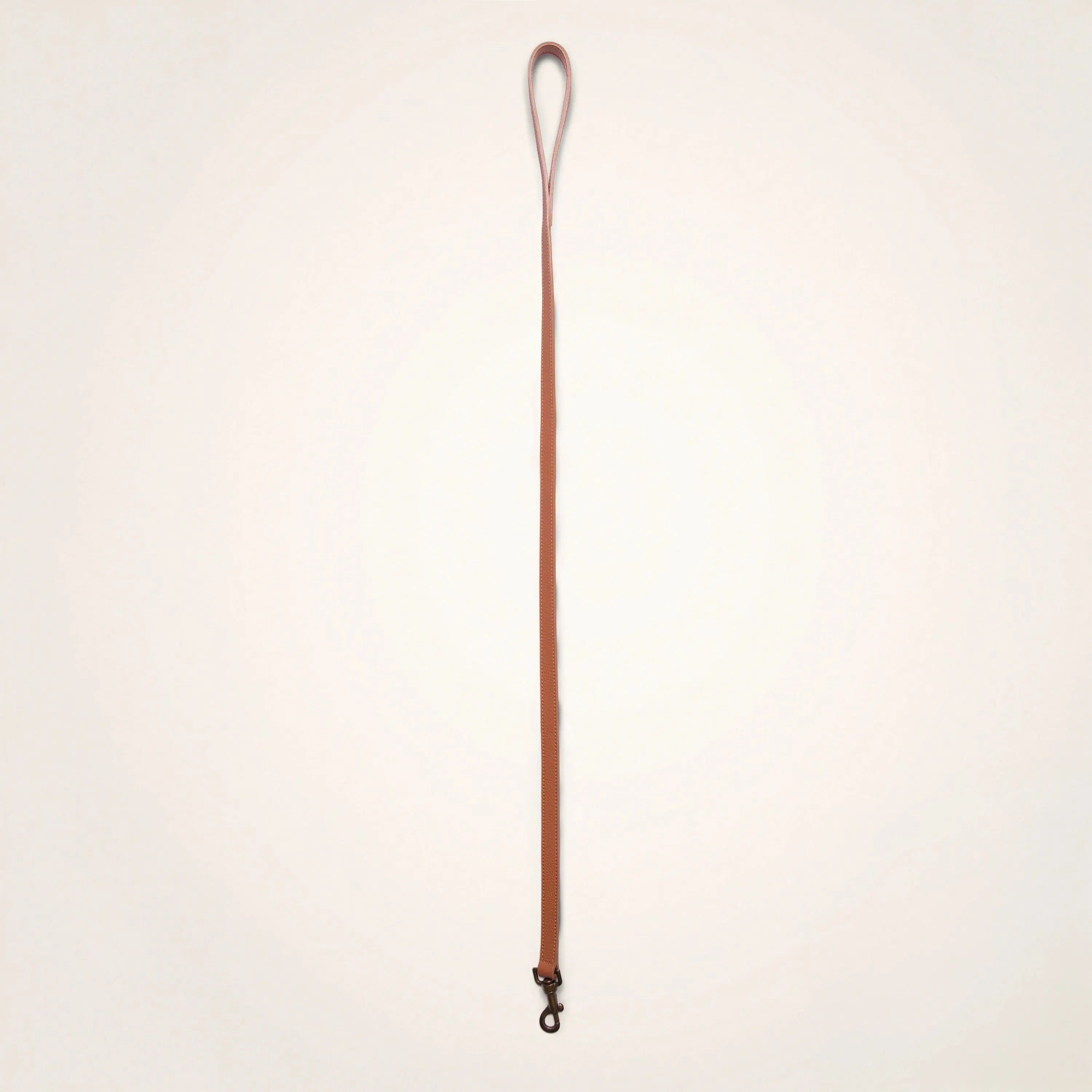 Correa de cuero de 95 cm con mosquetón