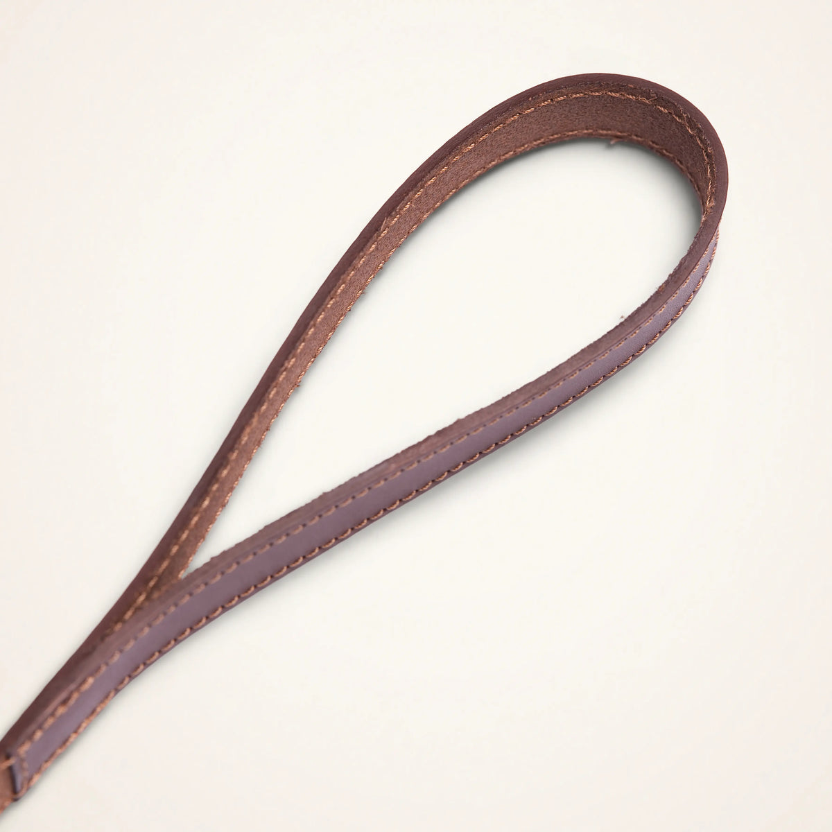 Correa de cuero de 95 cm con mosquetón
