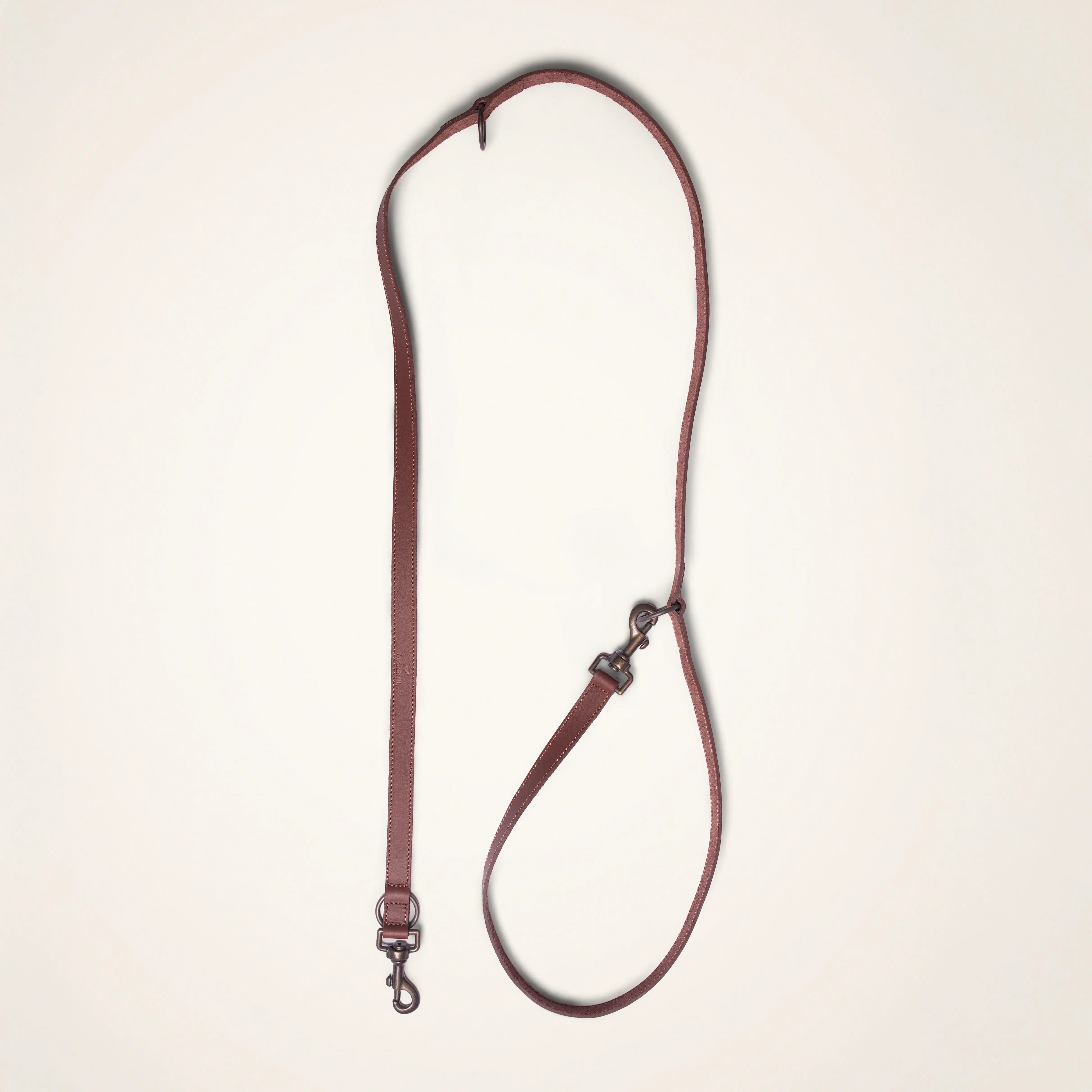 Laisse cuir 3 longueurs
