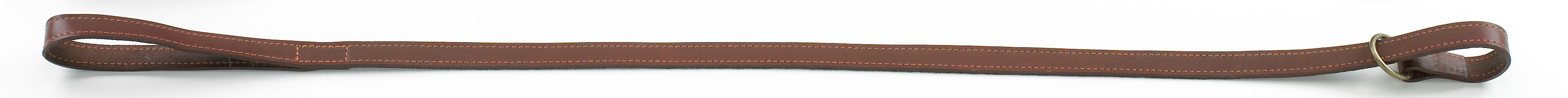 Laisse-collier cuir 100 cm