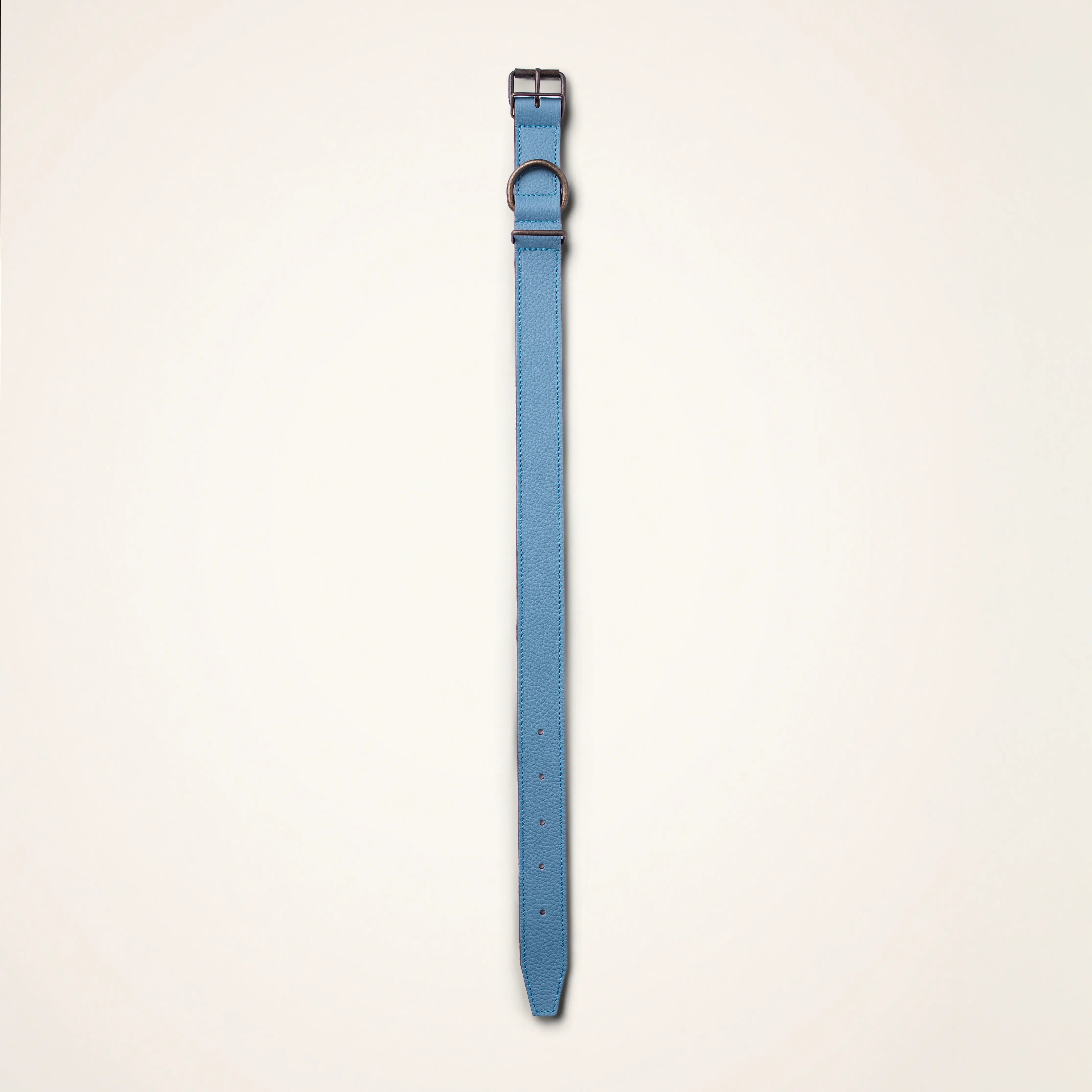 Collier cuir pour chien doublé 40 cm