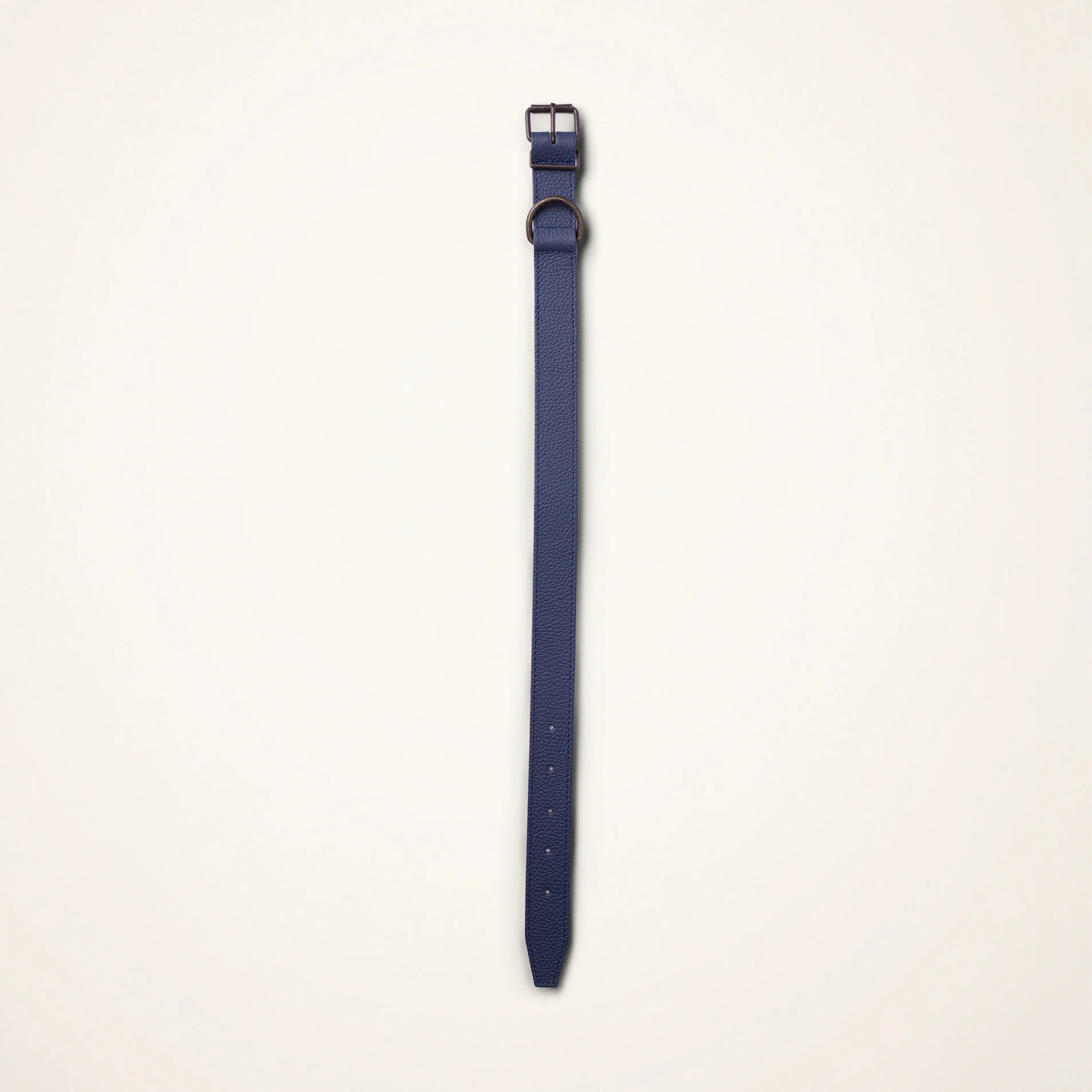 Collier cuir pour chien doublé 40 cm