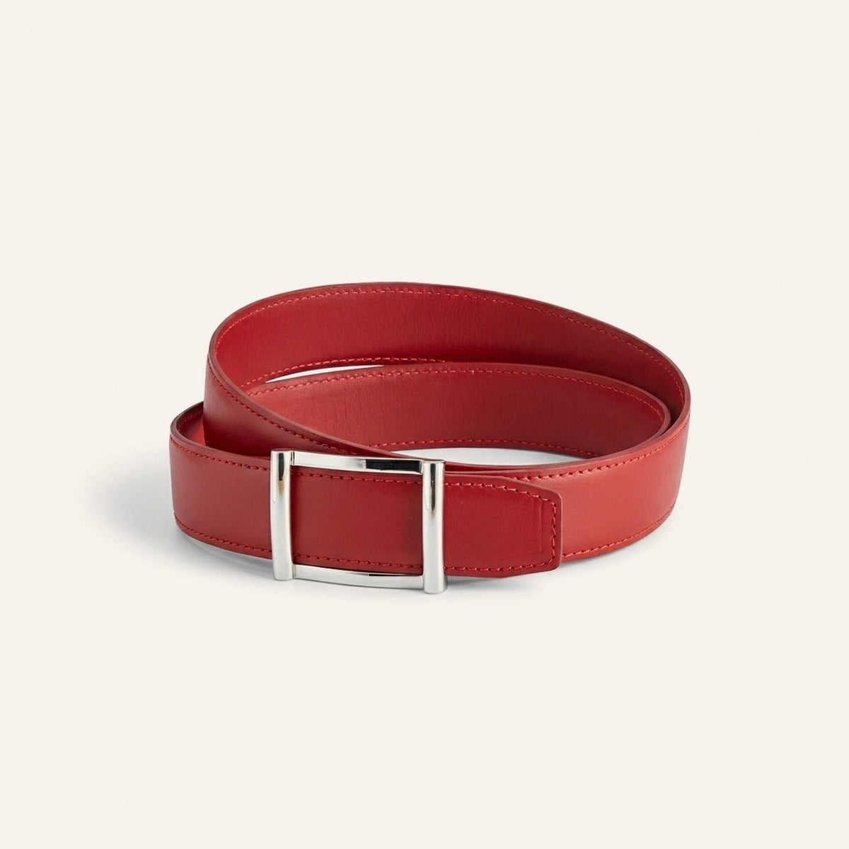 Cuir lisse Antique Rouge
