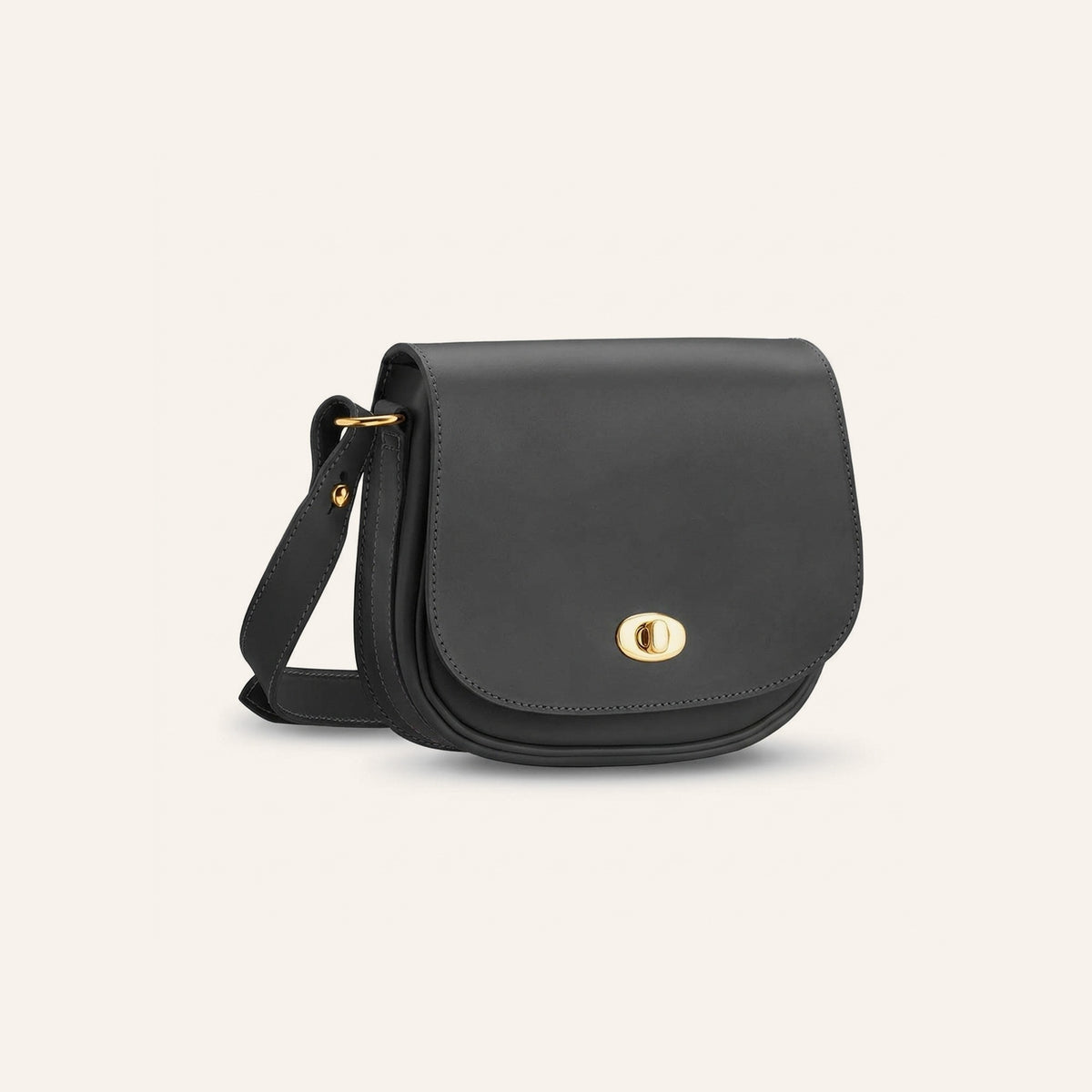 Cuir lisse Antique Noir