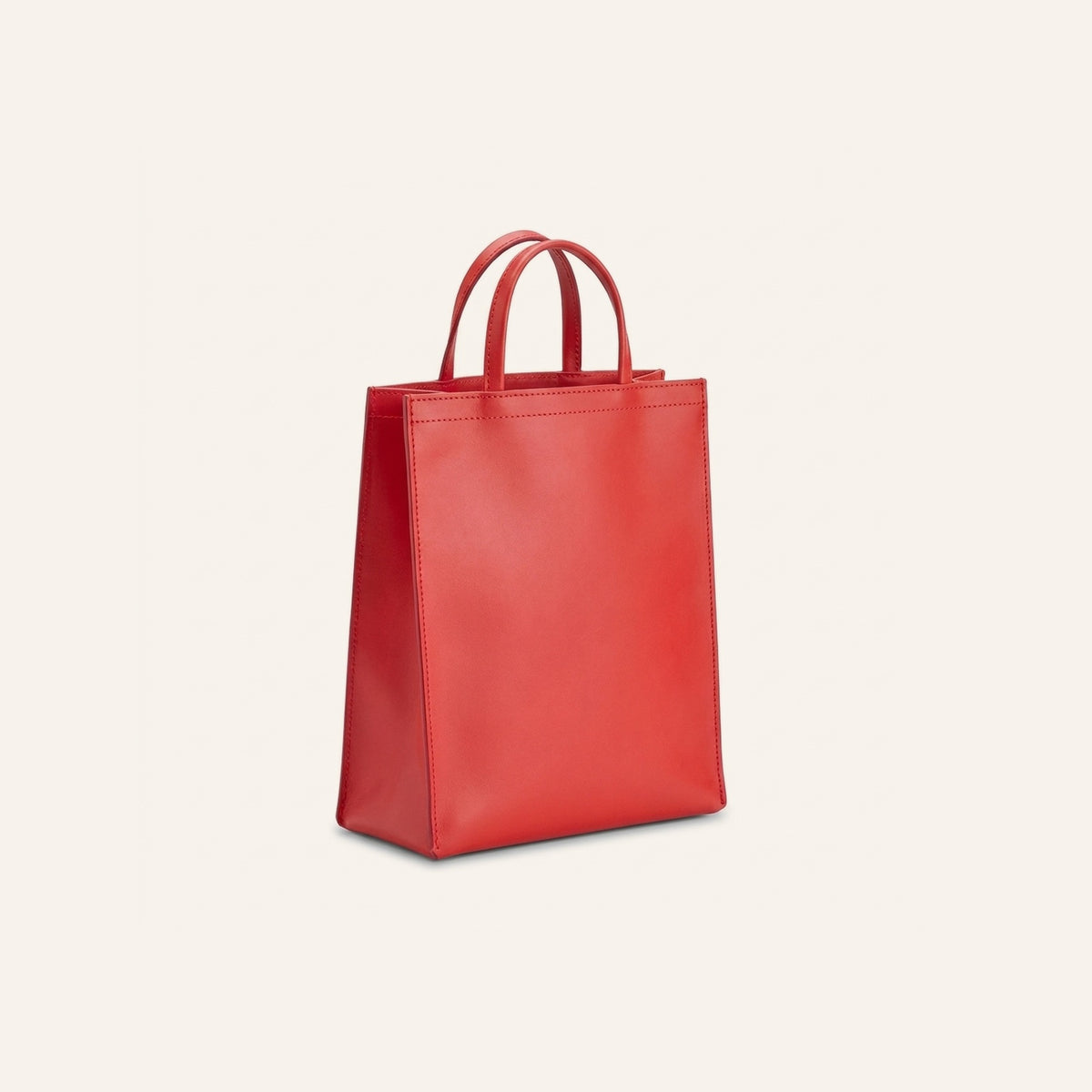 Cuir lisse Antique Rouge