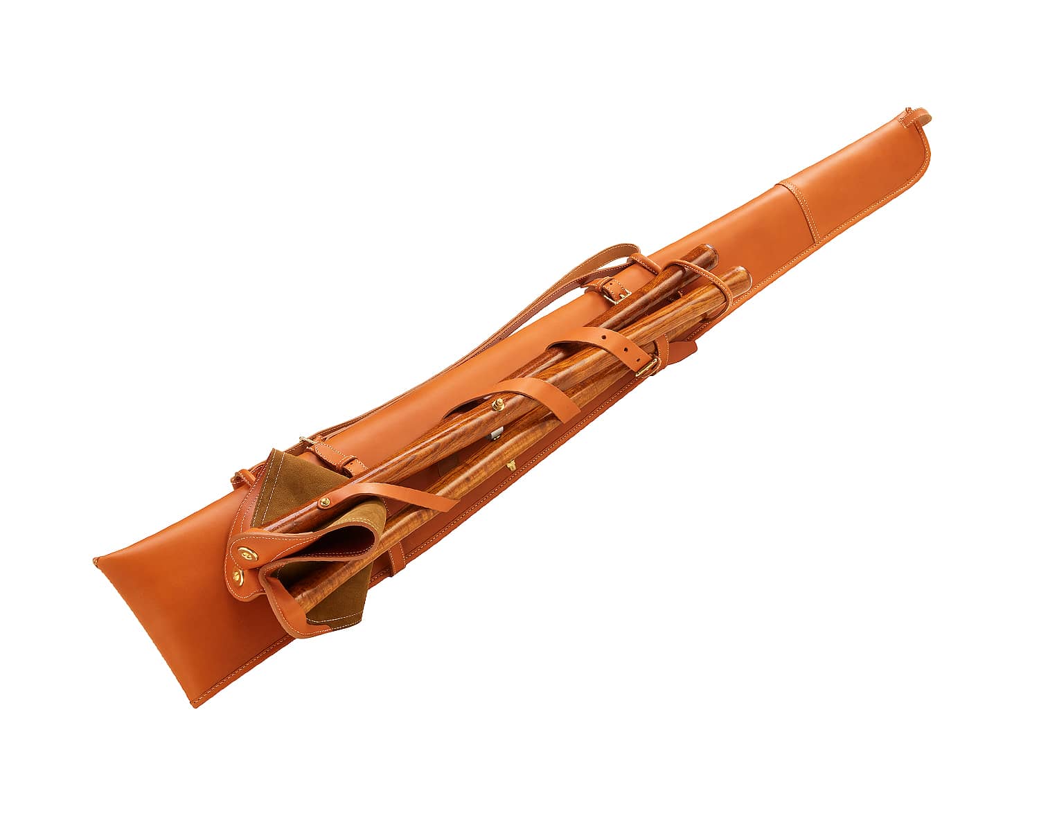 Fourreau fusil attache trépied - naturel